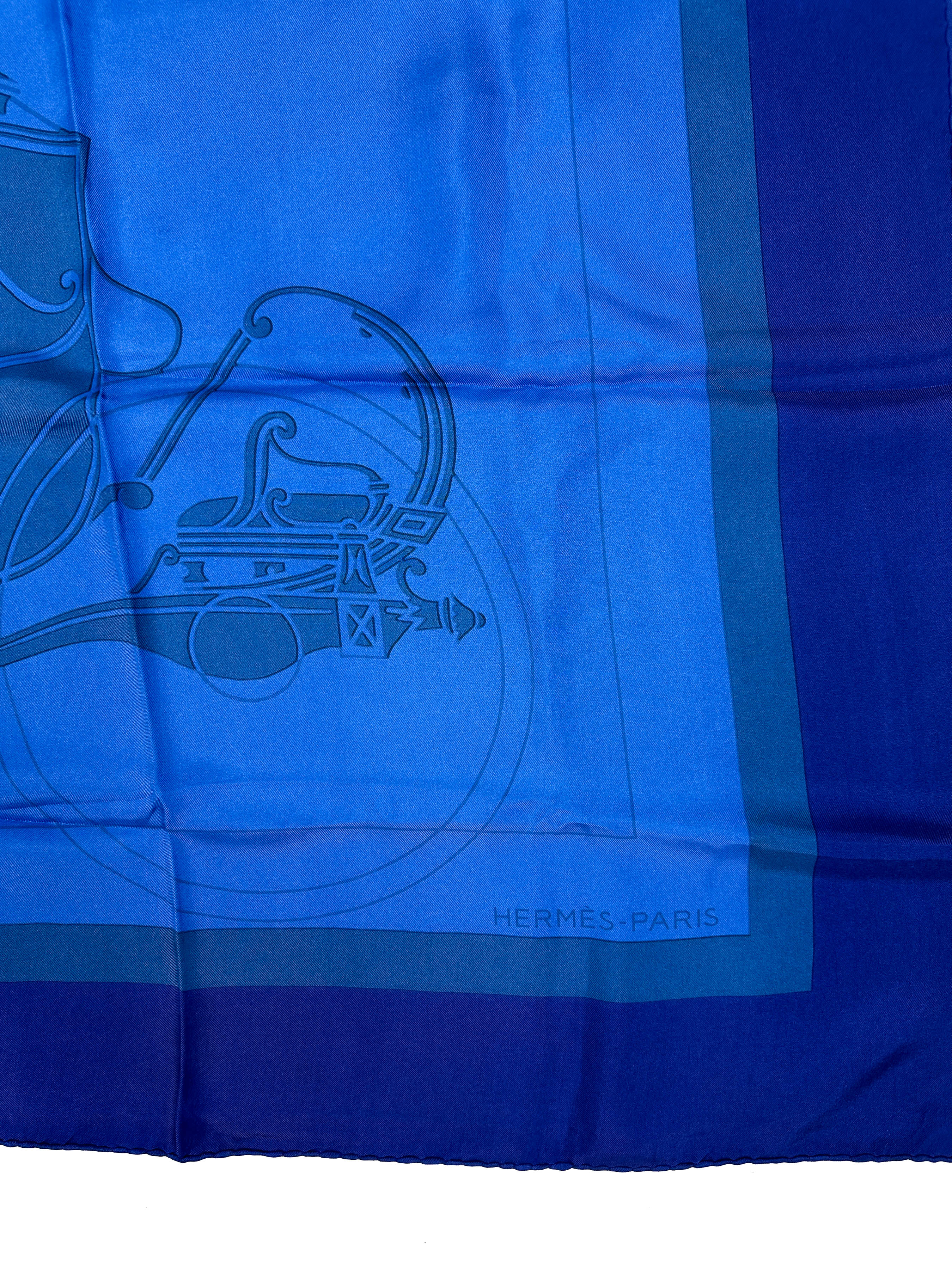 Hermès Ex-Libris Dip-Dye Silk 140