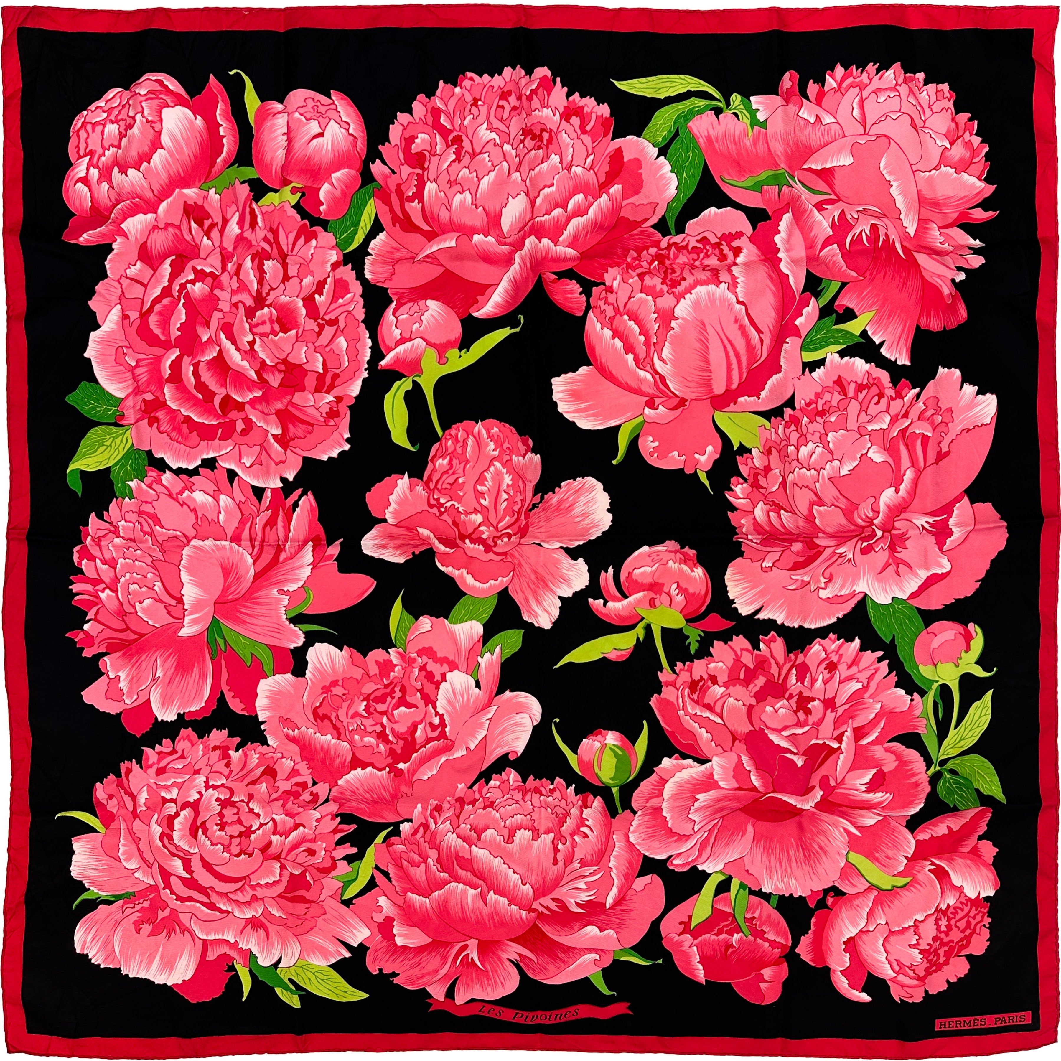 Hermès Les Pivoines 90