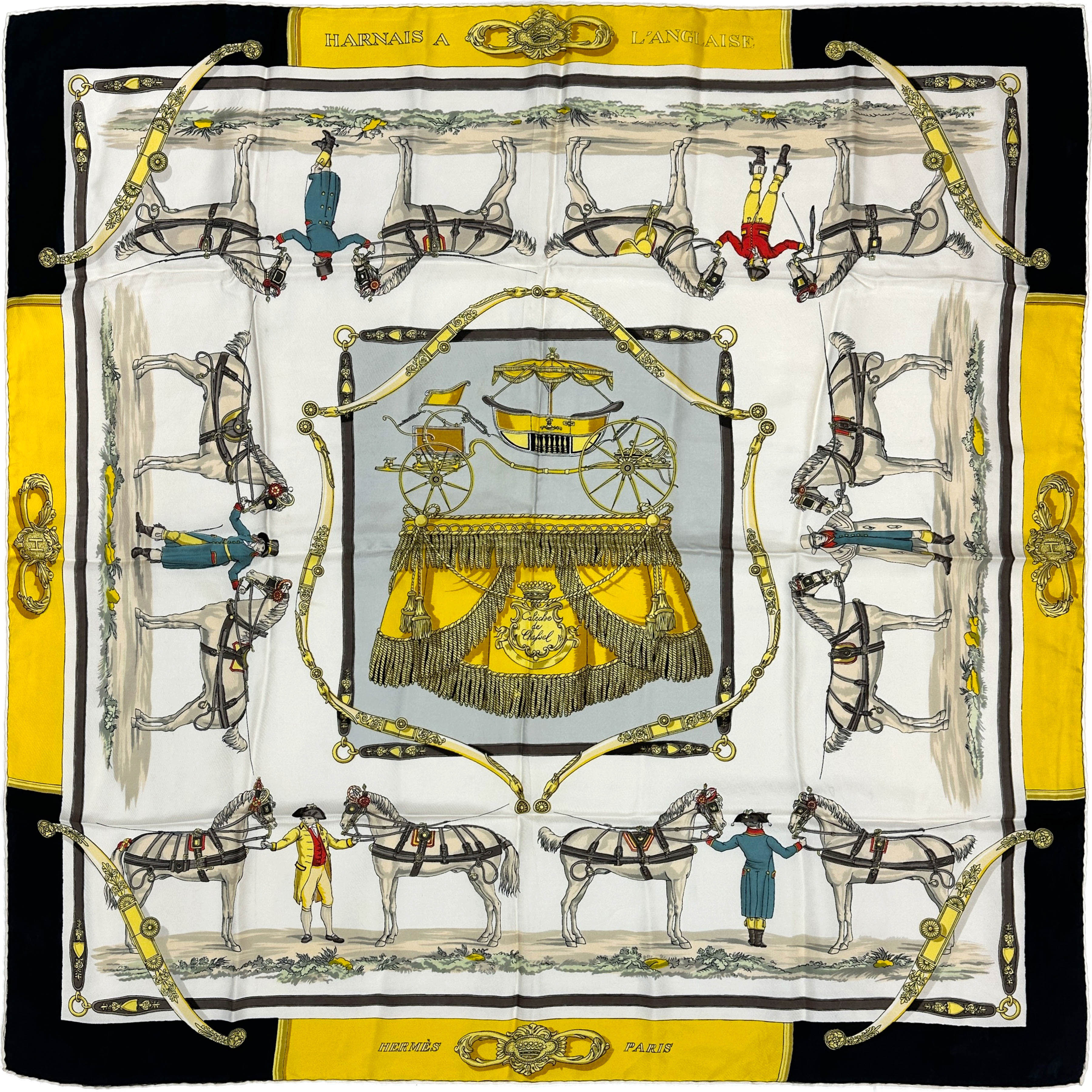 Hermès Harnais L'Anglaise 90