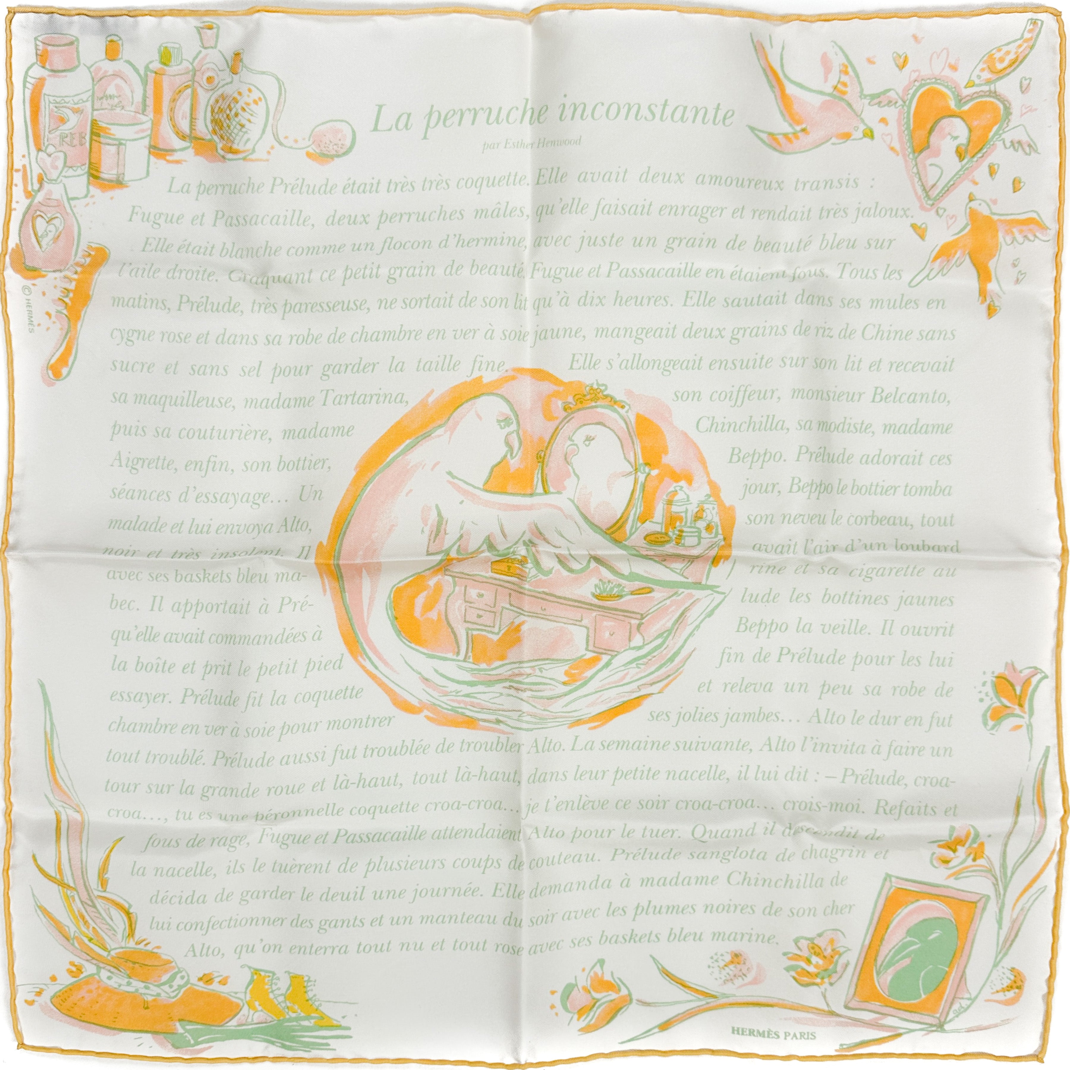 Hermès La Perruche Inconstant Story Book 45