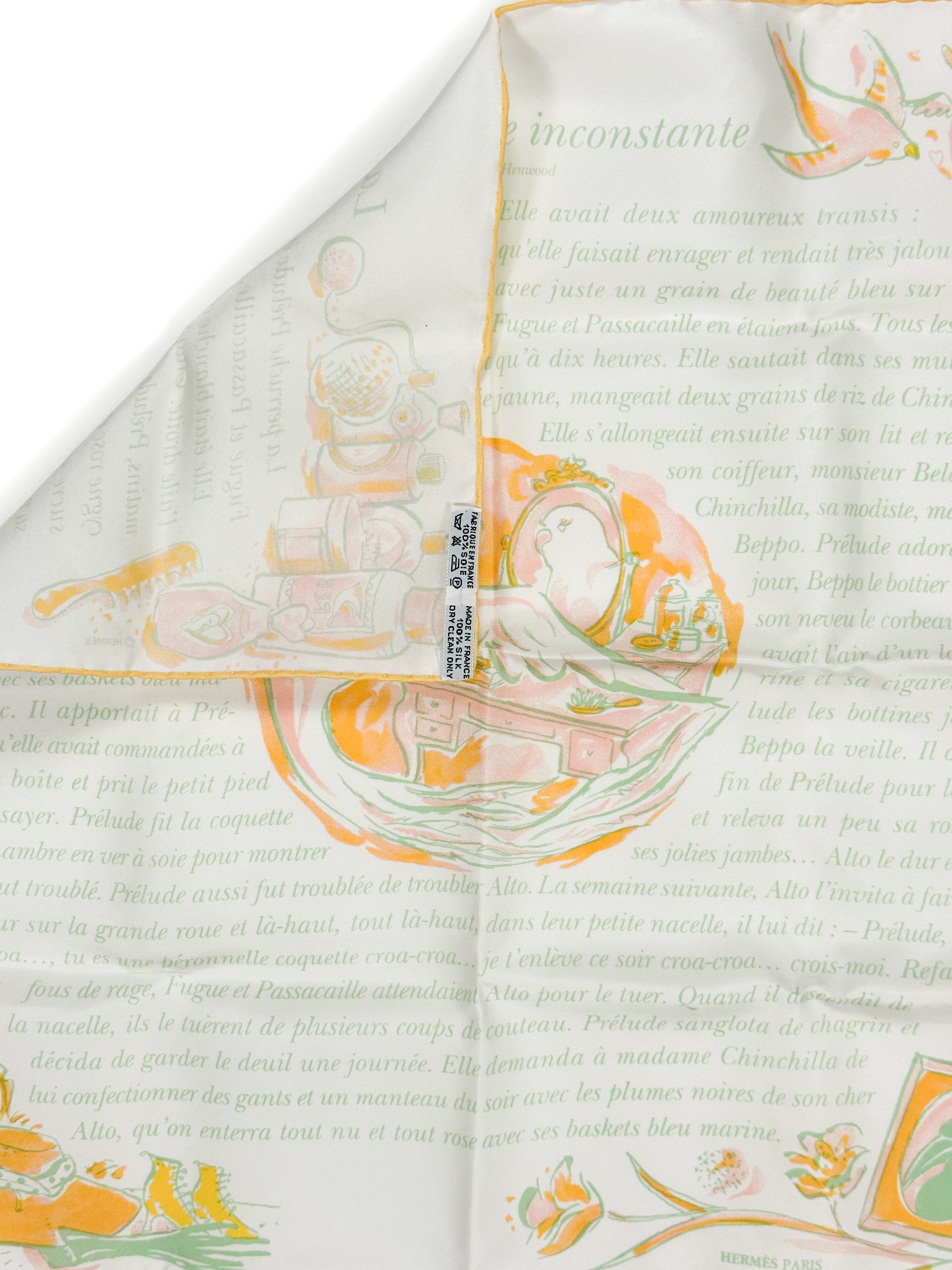 Hermès La Perruche Inconstant Story Book 45
