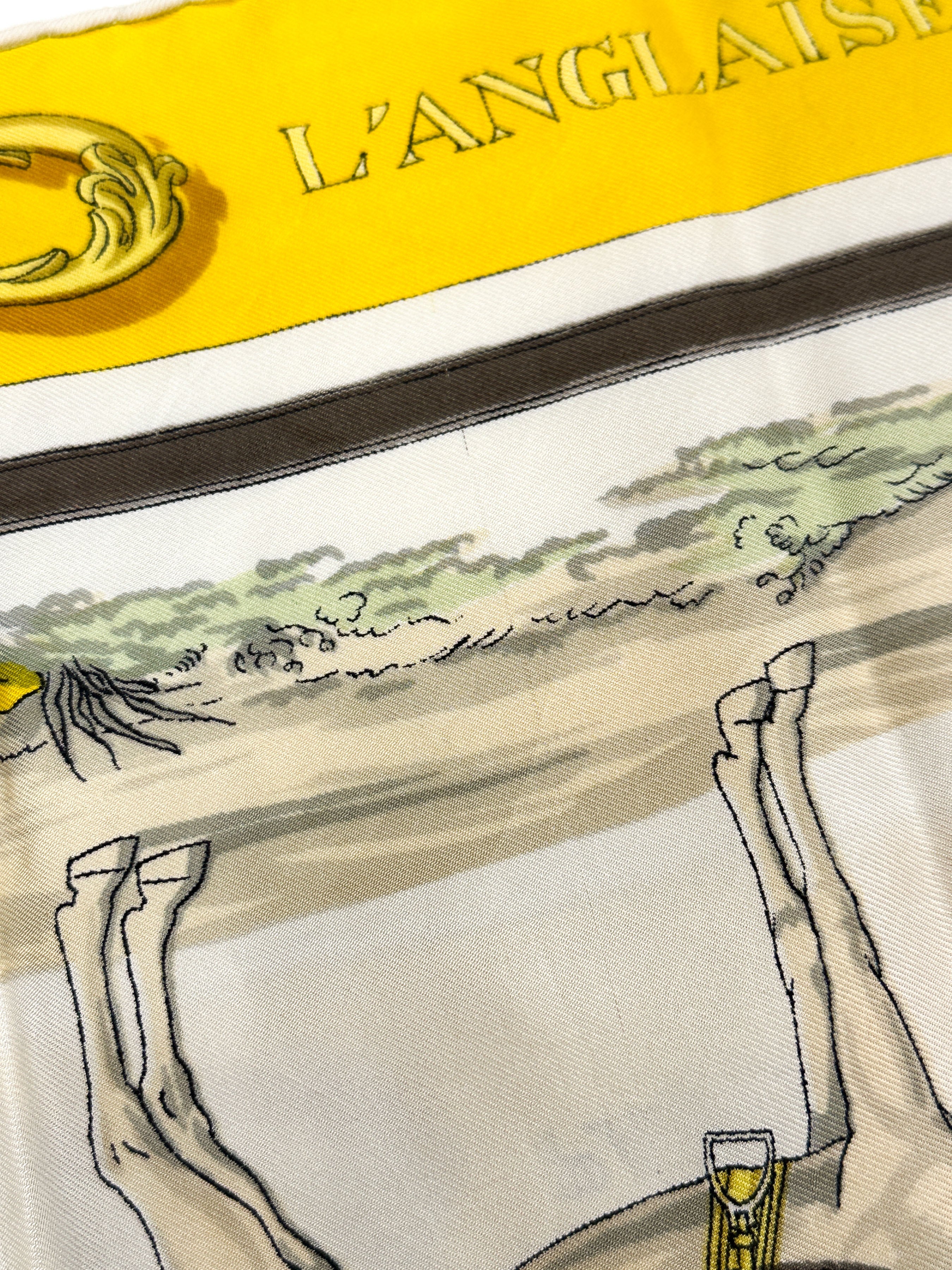 Hermès Harnais L'Anglaise 90