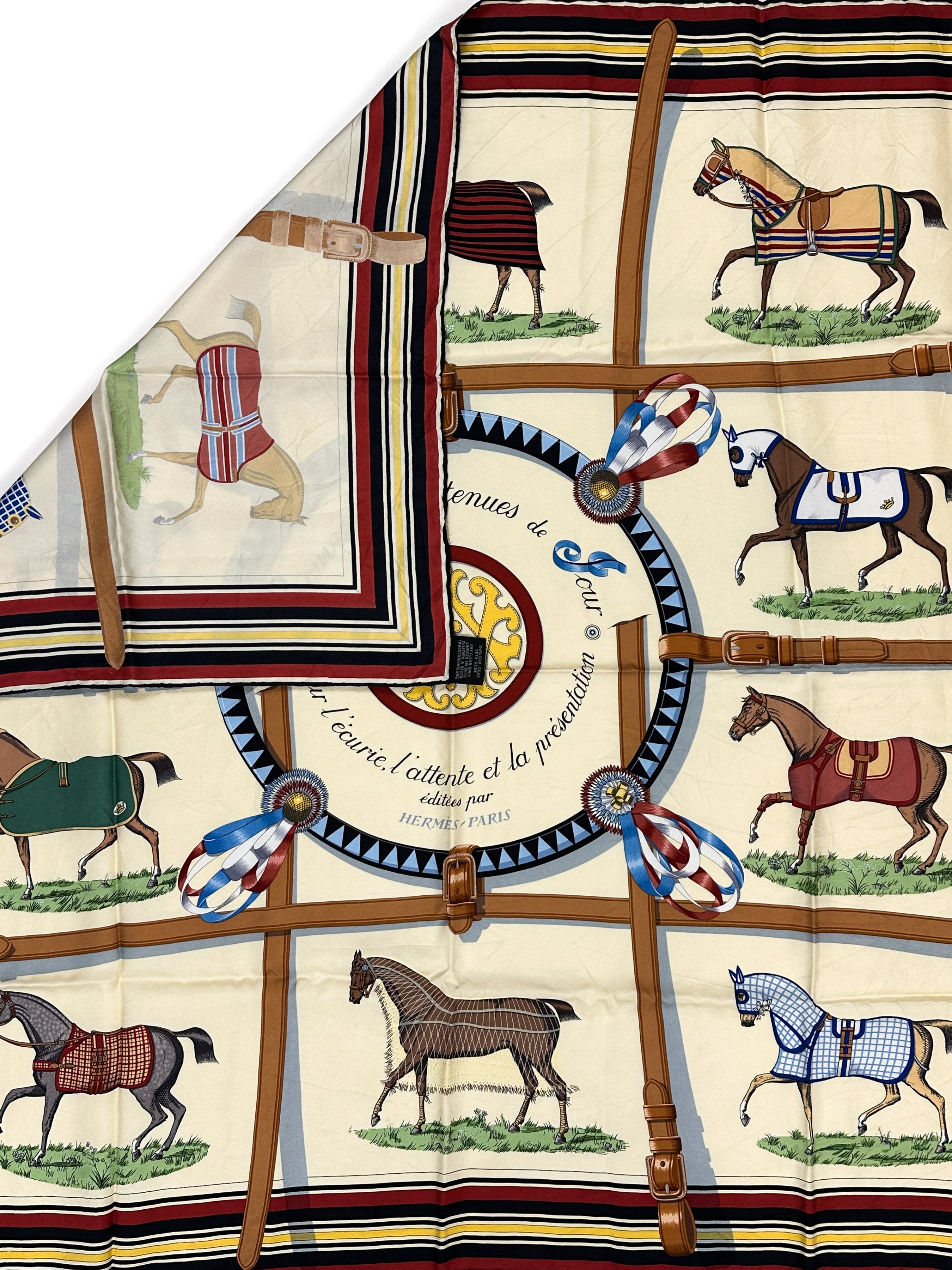 Hermès Couvertures et Tenues de Jour Forever 90