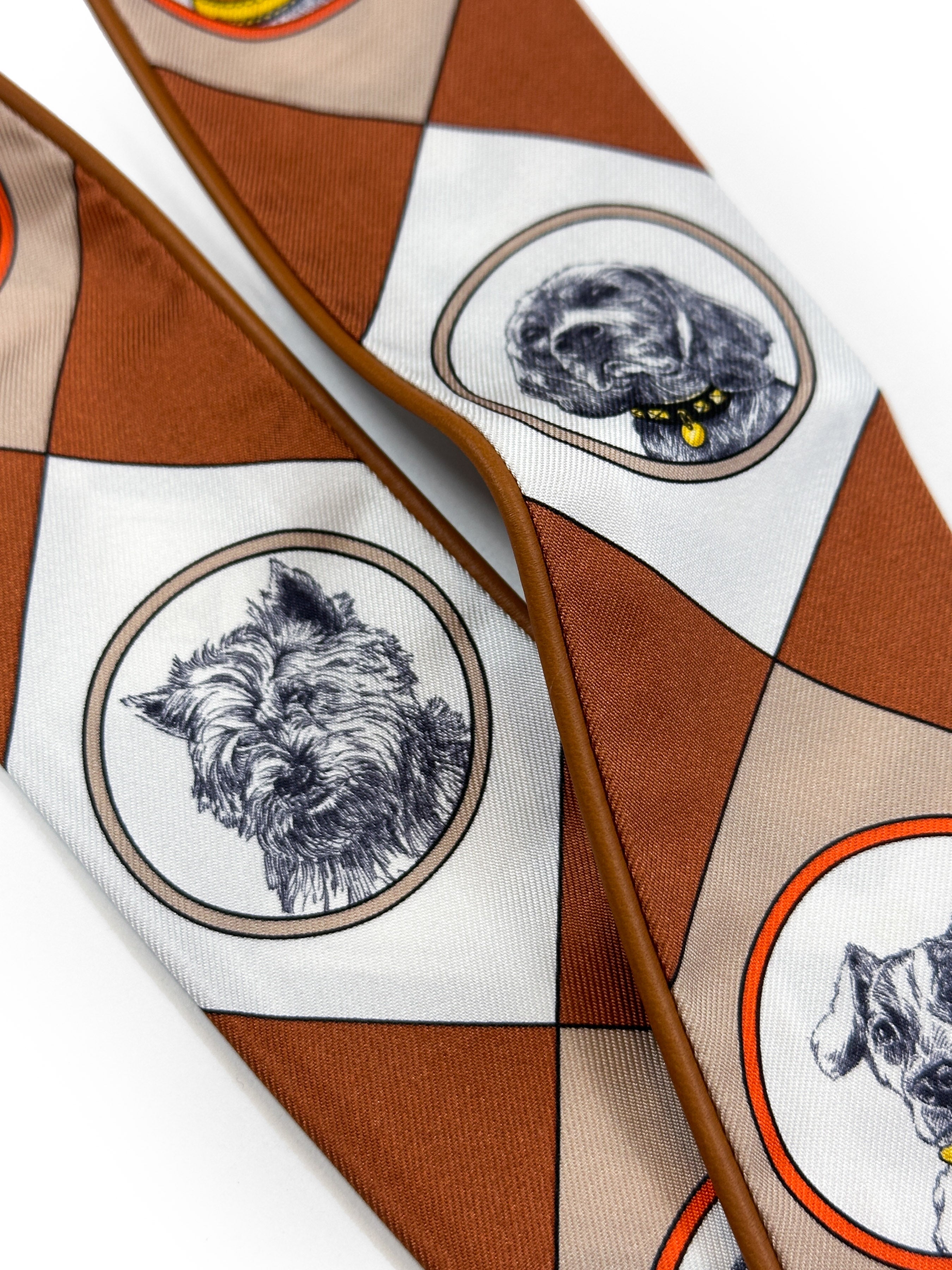 Hermès Colliers et Chiens Forever Twilly