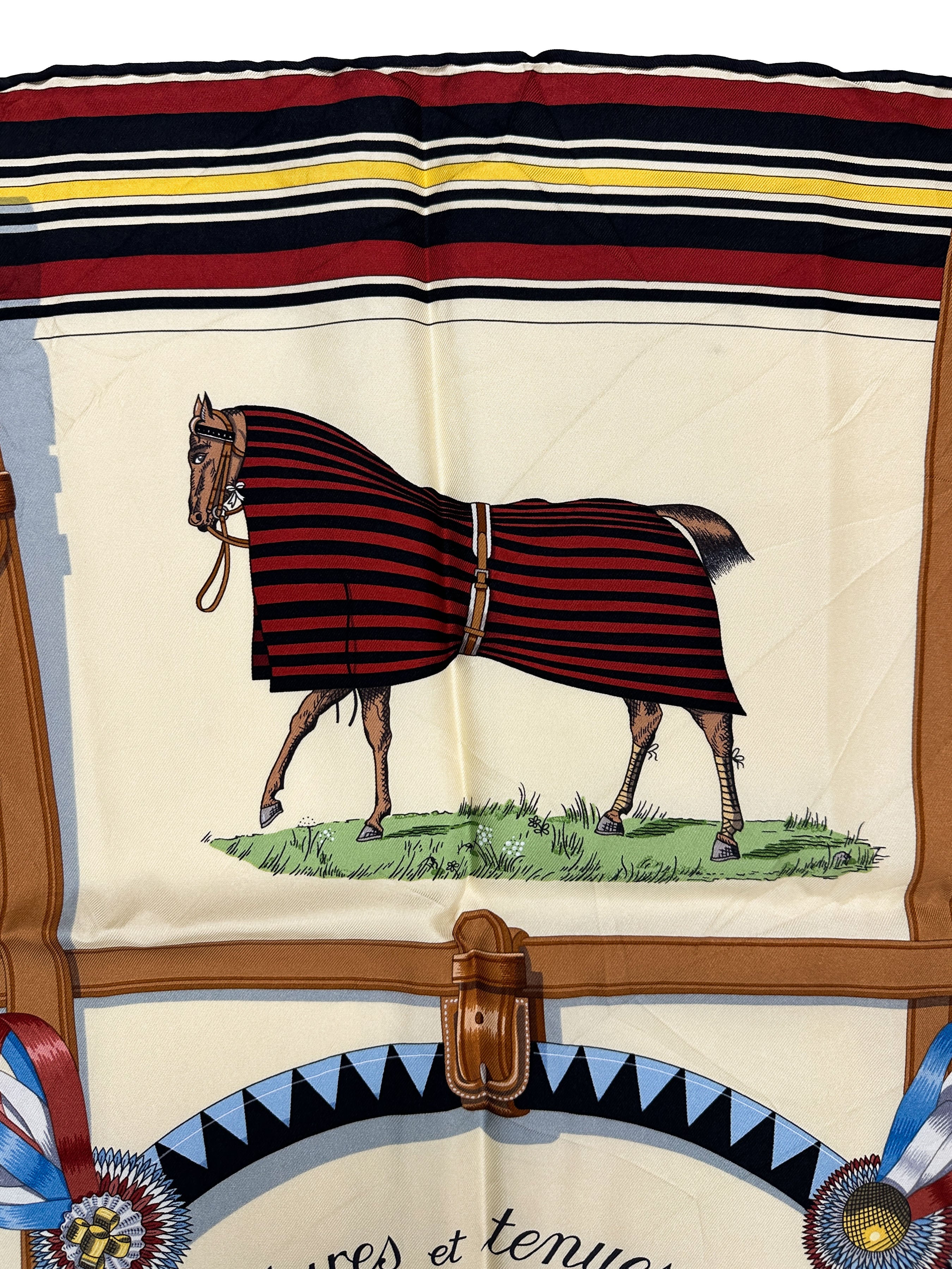 Hermès Couvertures et Tenues de Jour Forever 90