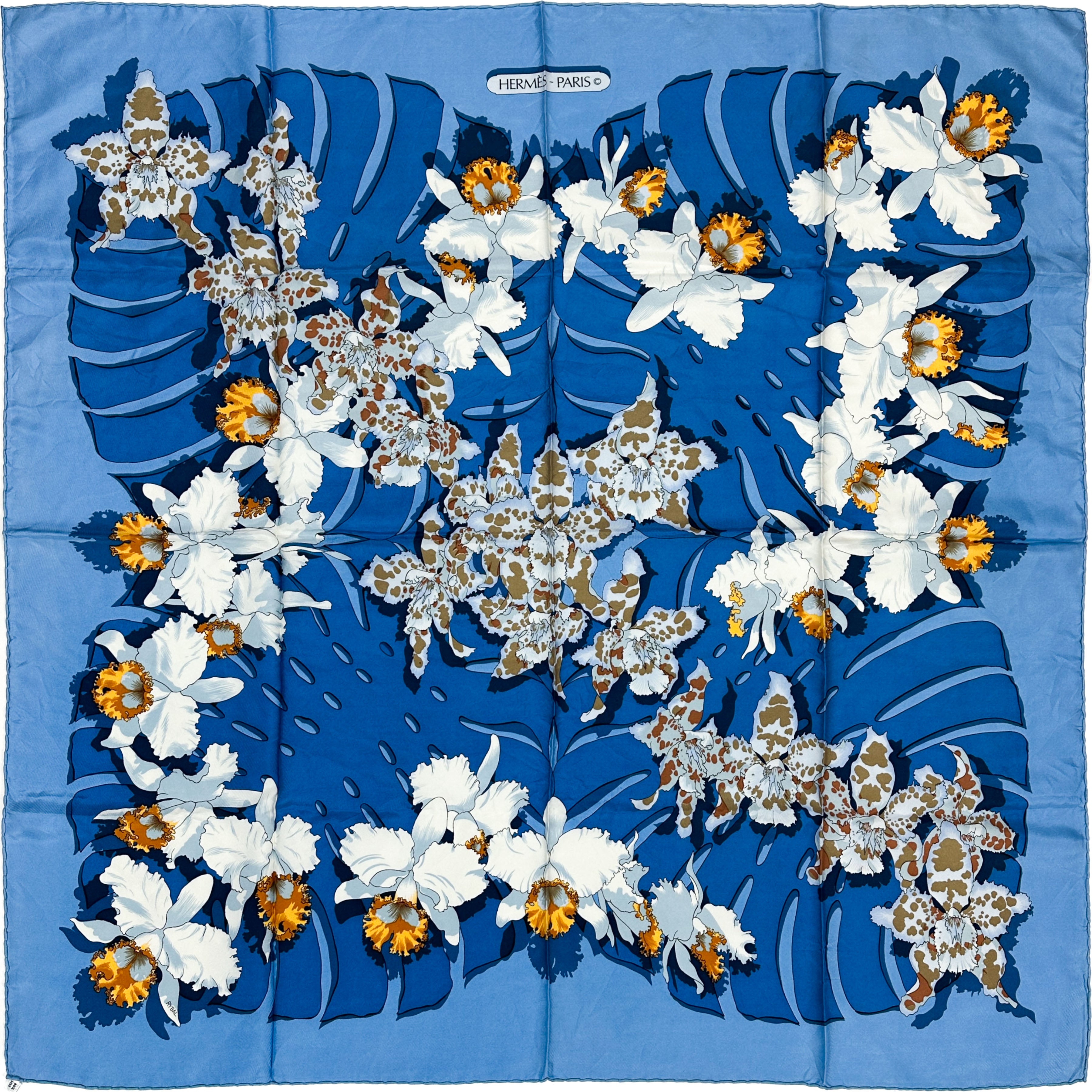 Hermès Les Orchidées III 90