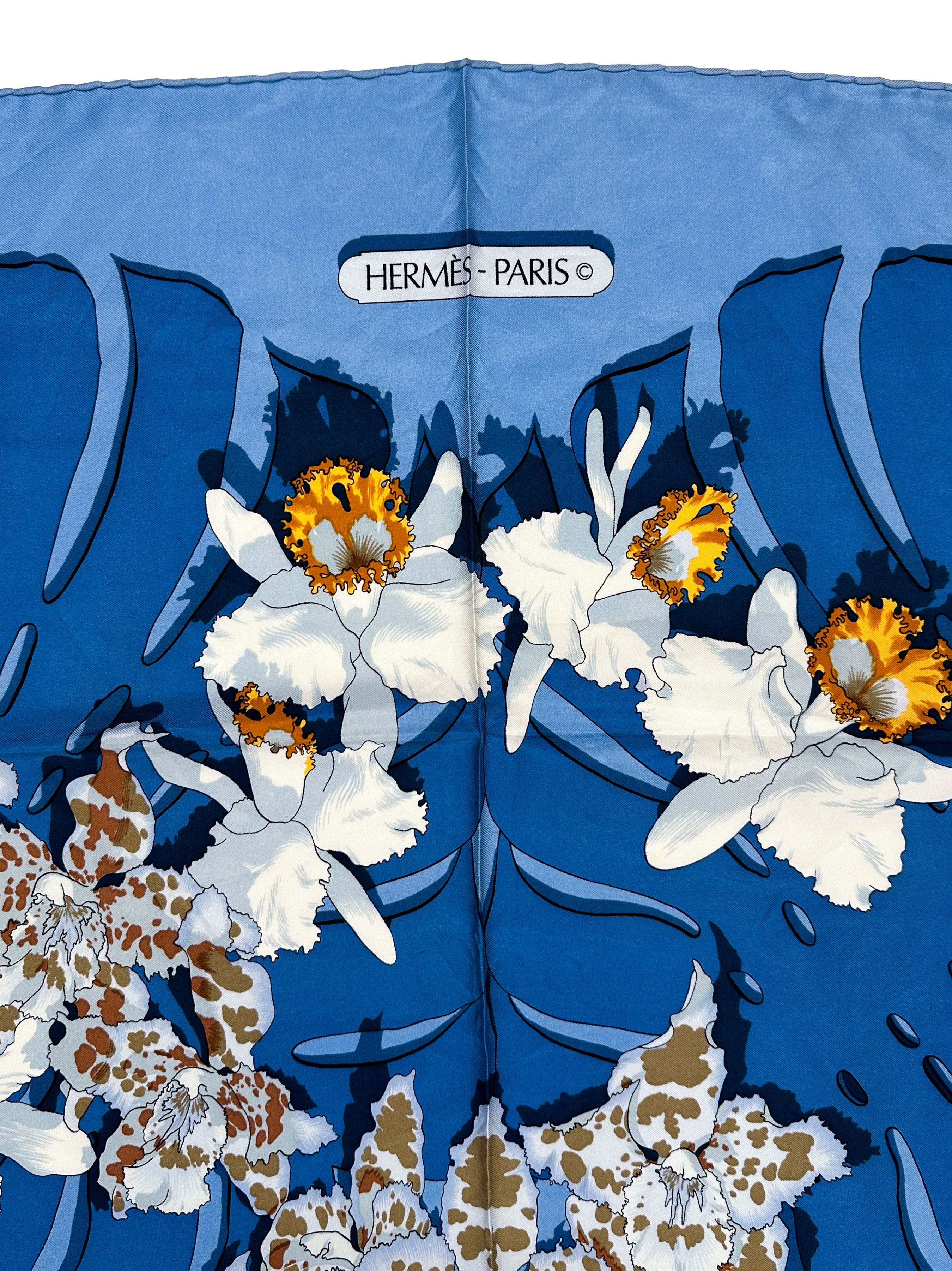 Hermès Les Orchidées III 90