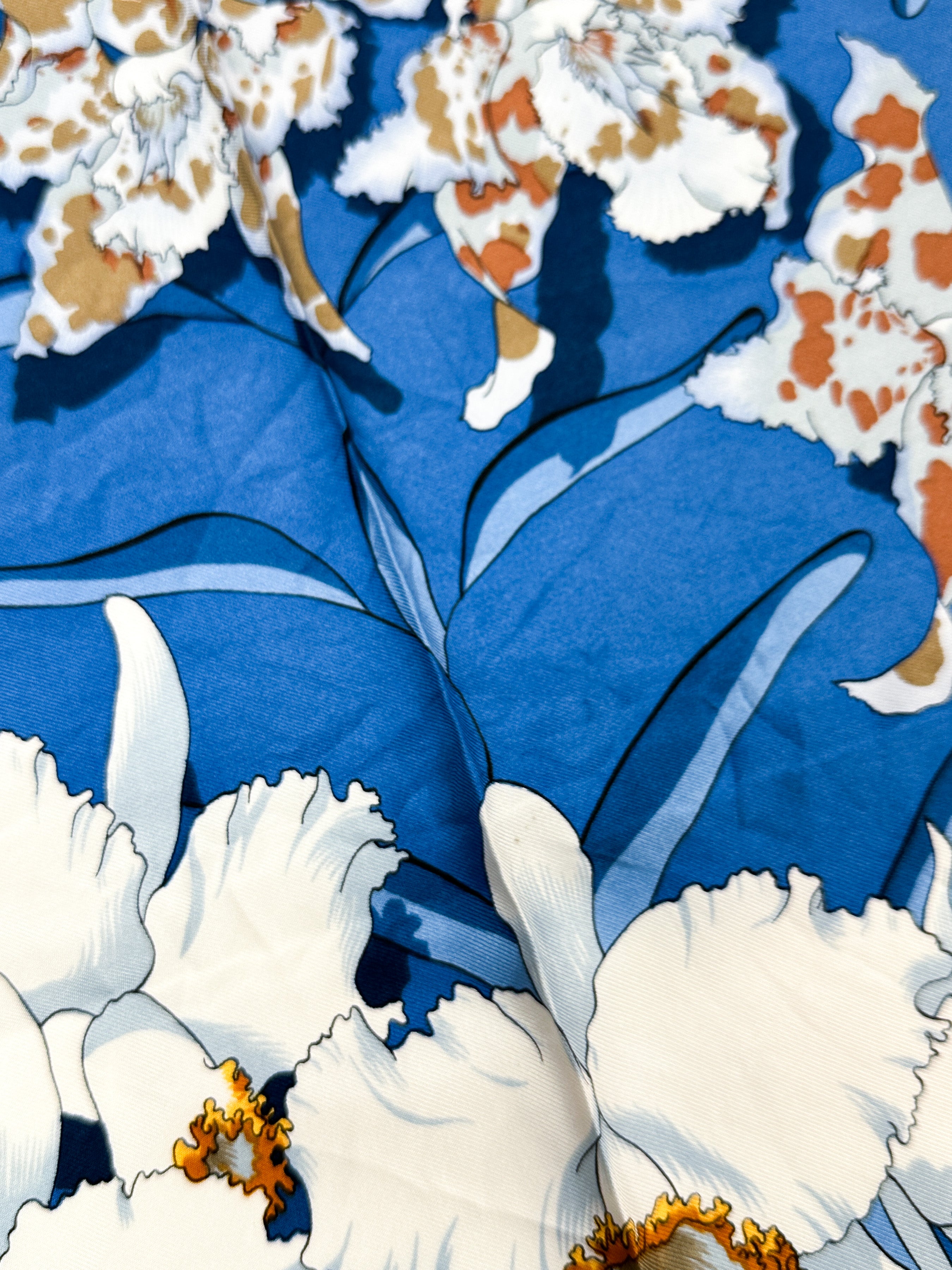 Hermès Les Orchidées III 90
