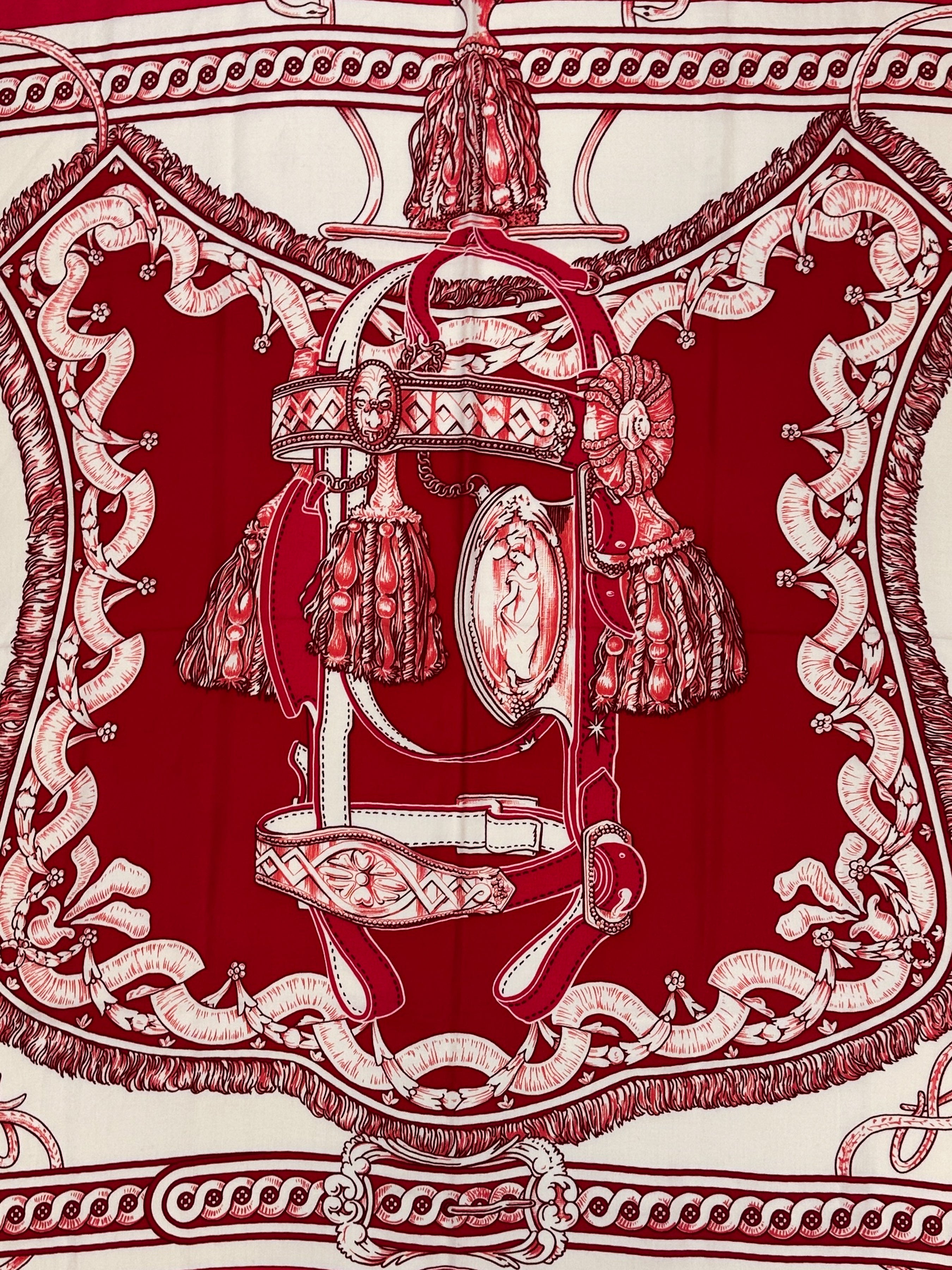 Hermès Brides de Cour Cashmere Silk 140