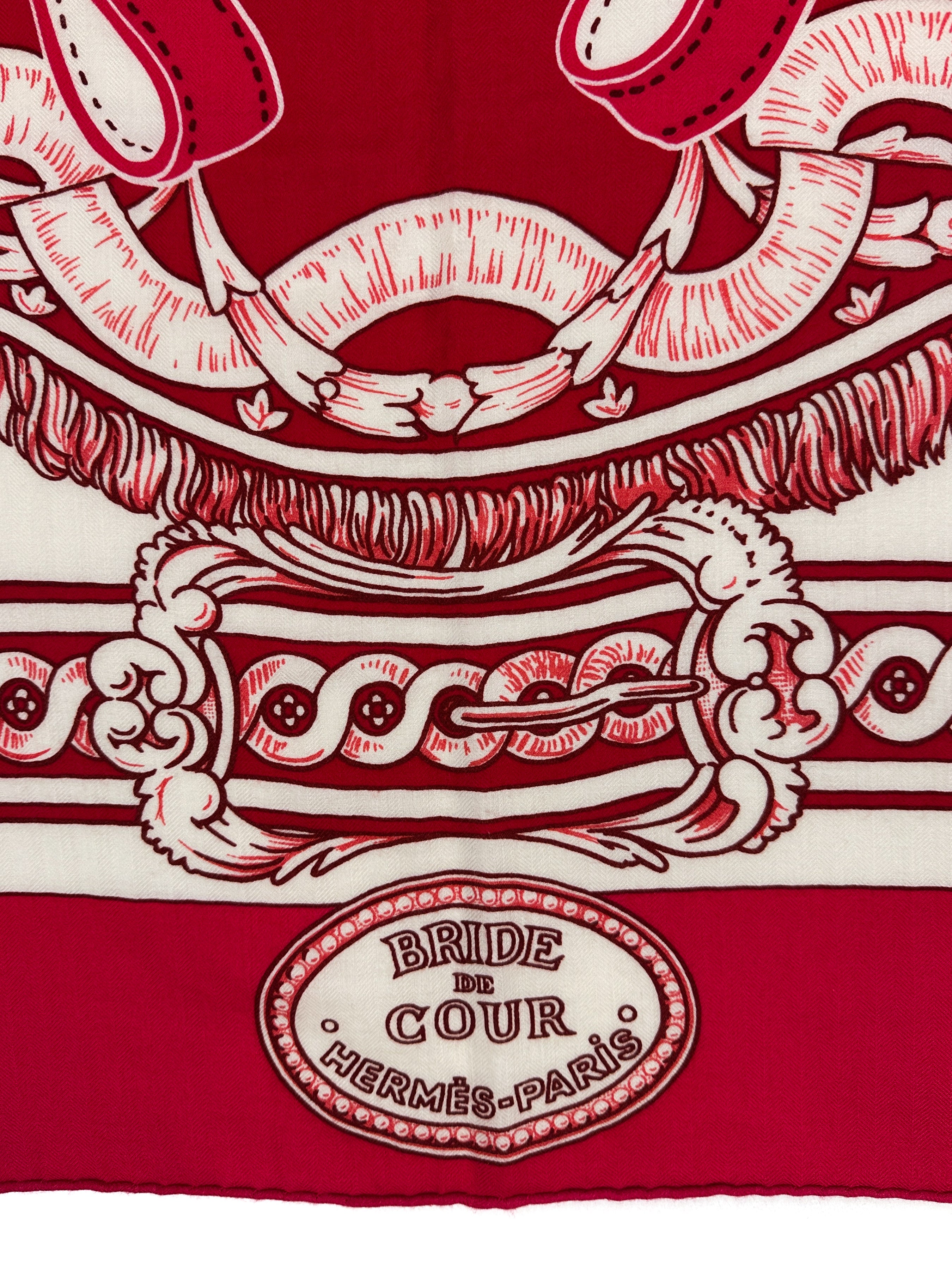 Hermès Brides de Cour Cashmere Silk 140