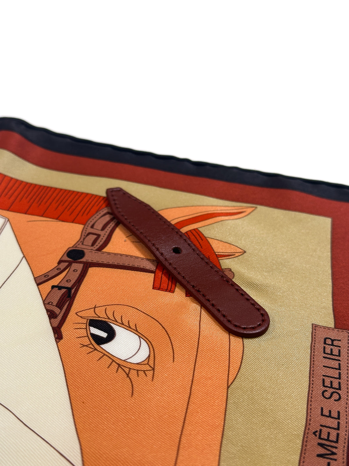 Hermès Pele-Mele Sellier Leather Buckle 70