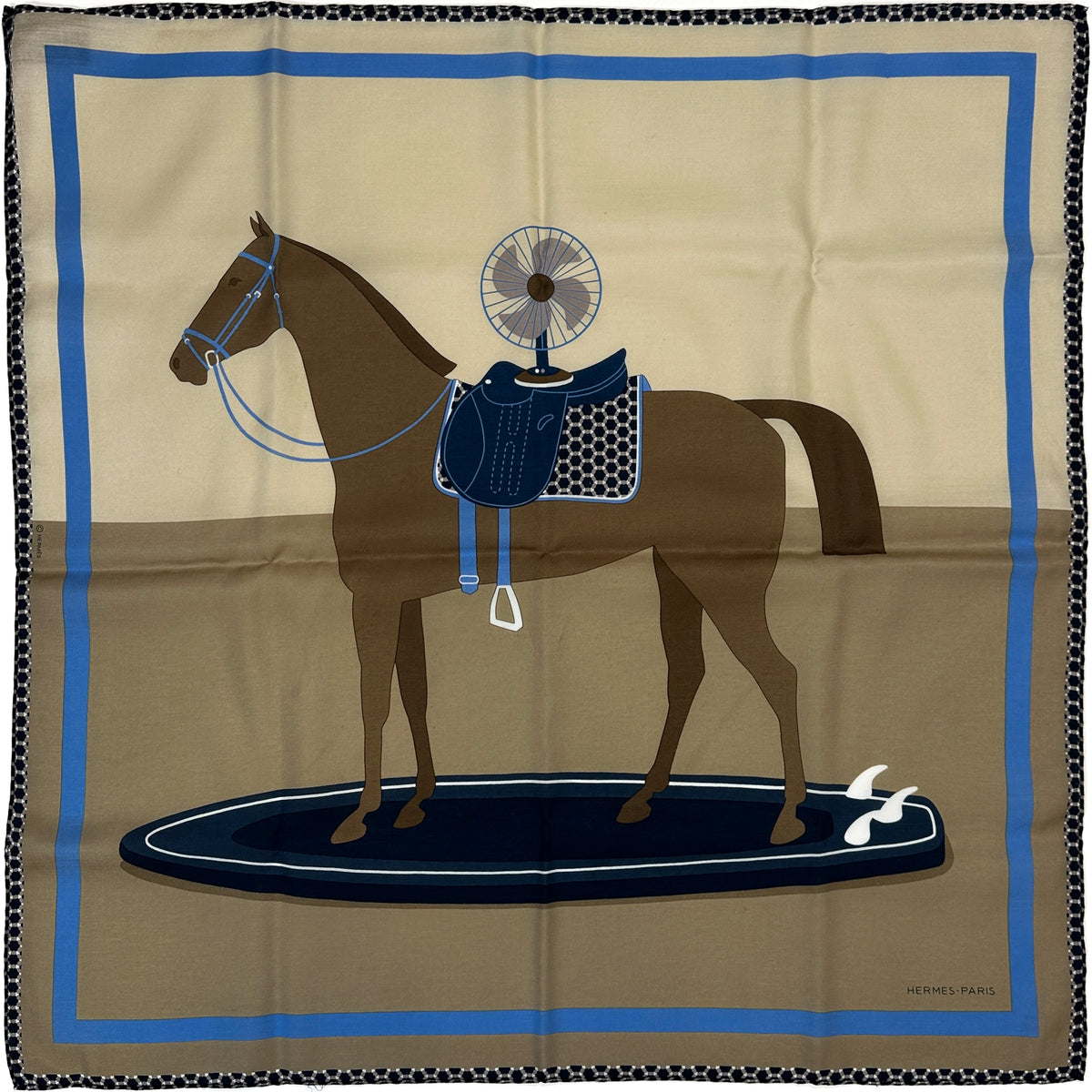 Hermès Surfing Fan 65