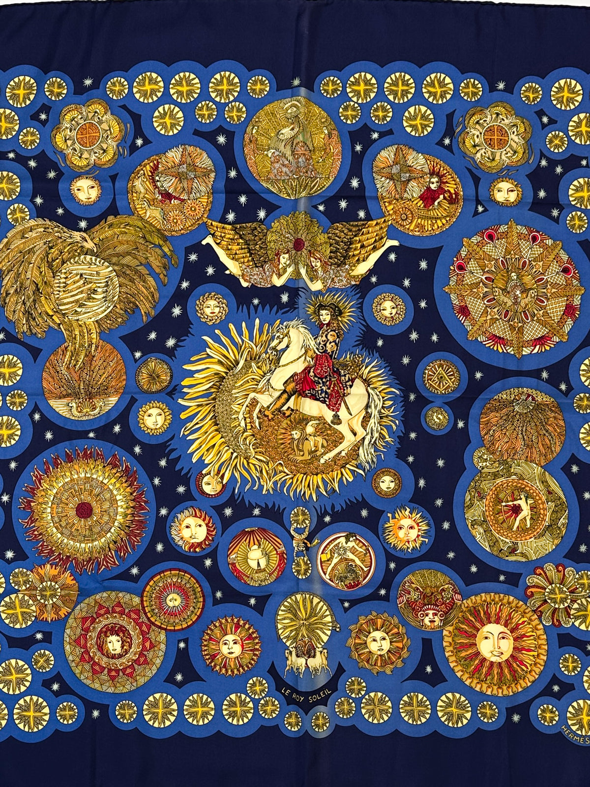Hermès Le Roy Soleil 90