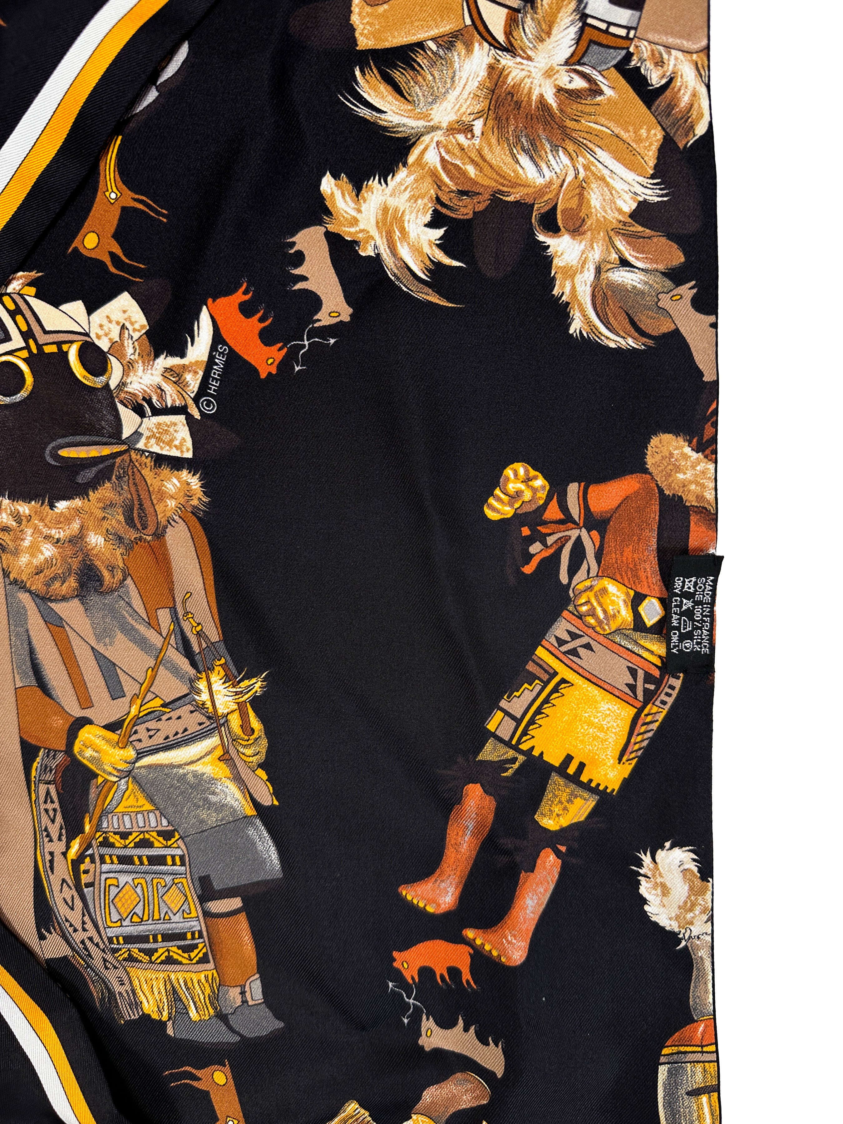 Hermès Kachinas Maxi Twilly