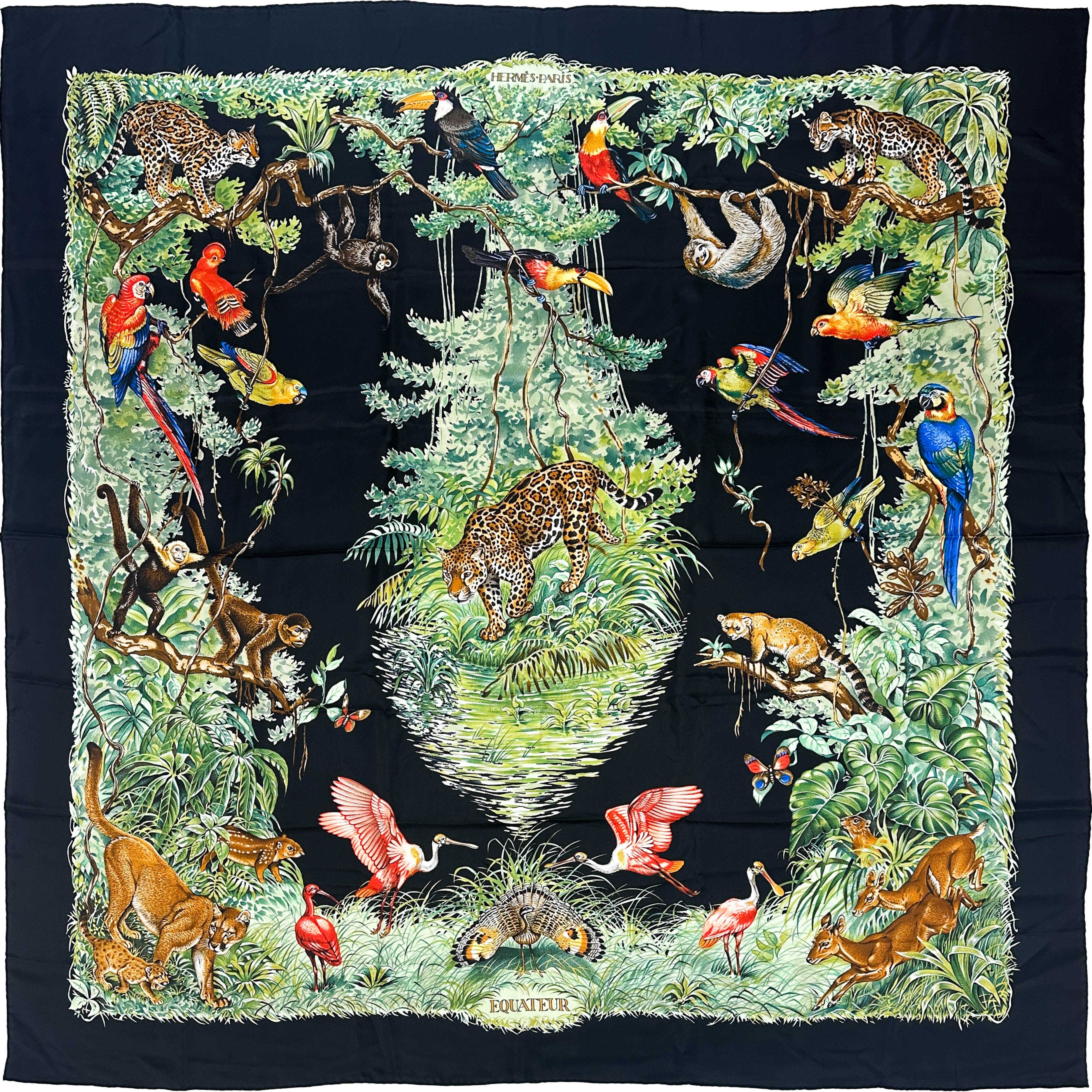 Hermès Équateur Silk 140