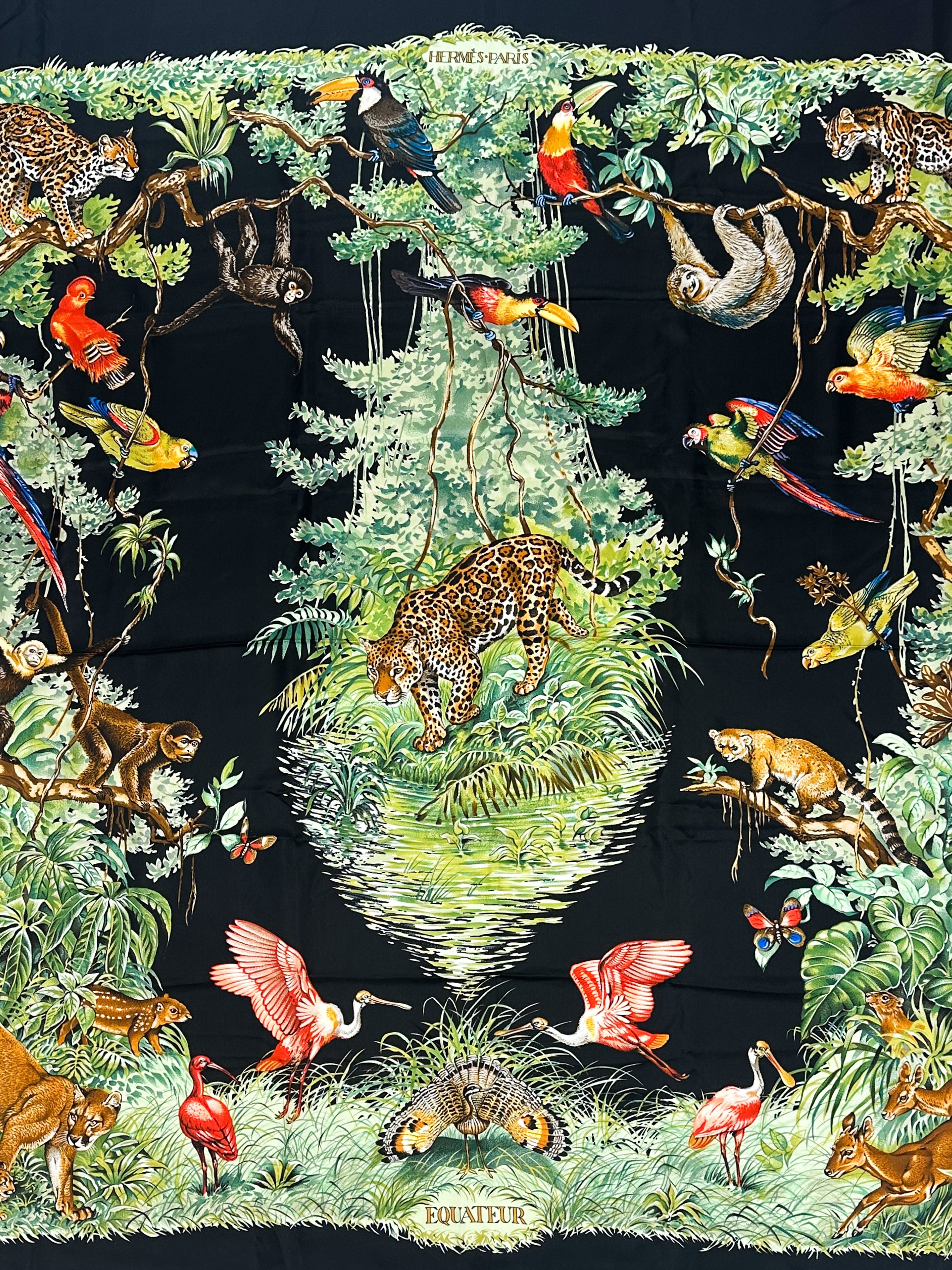 Hermès Équateur Silk 140