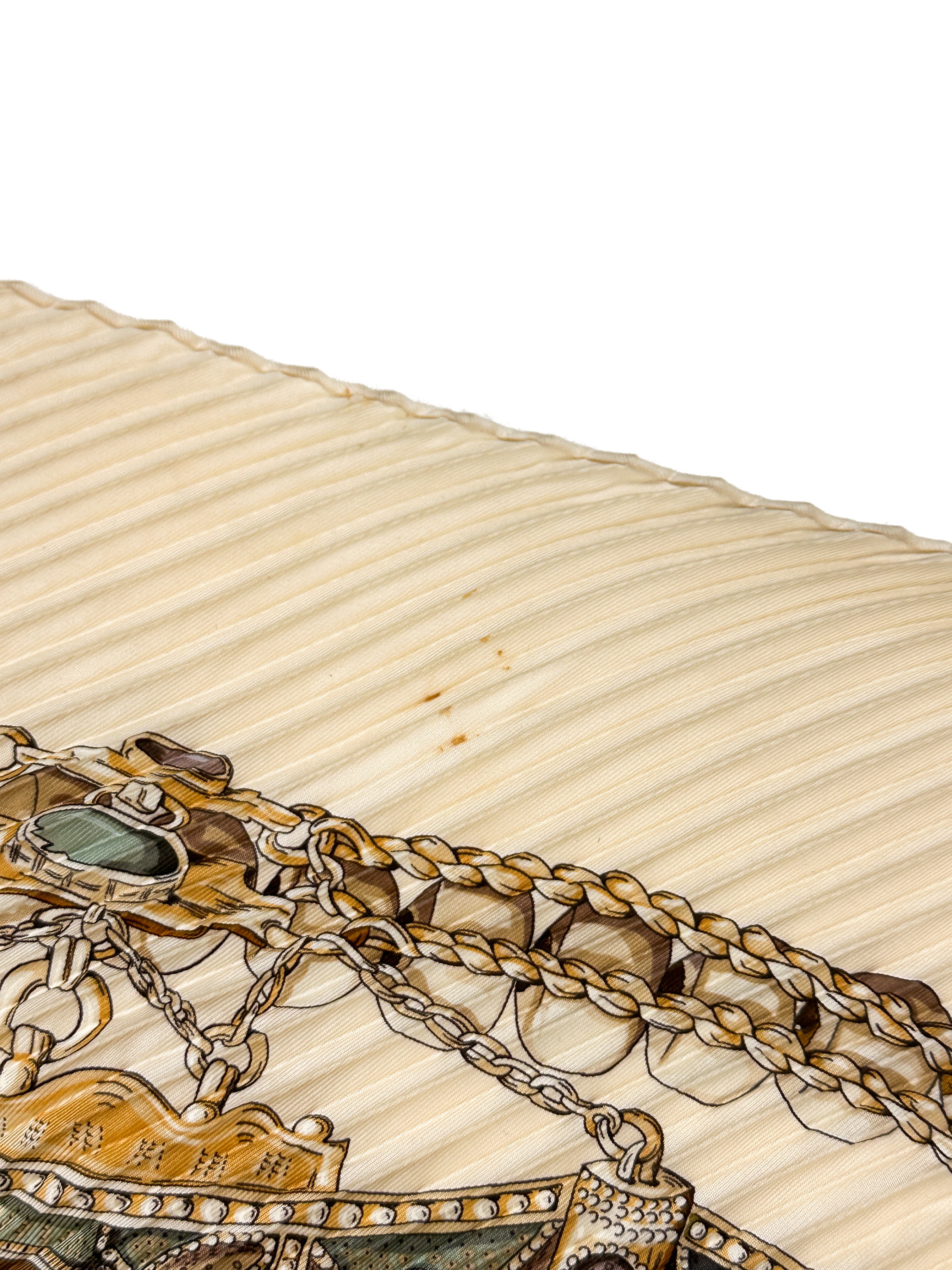 Hermès Terres Précieuses Plissé 90