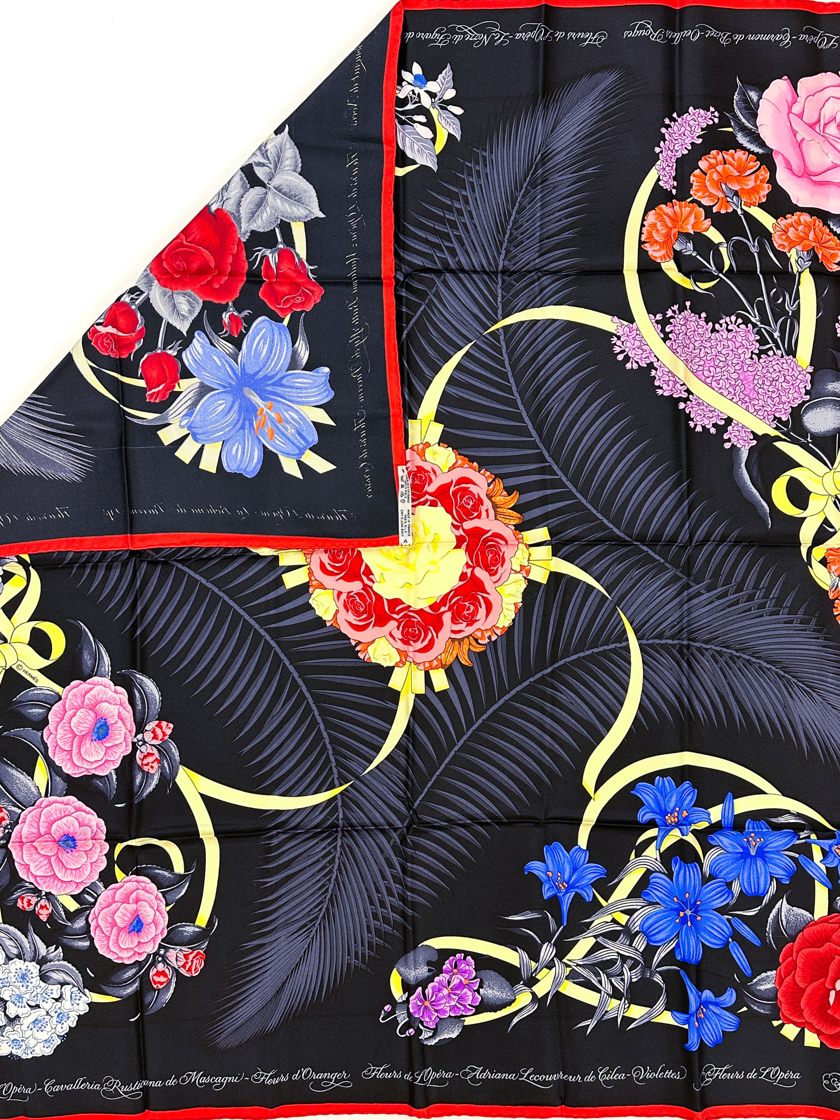 Hermès Fleurs de L’Opéra 90