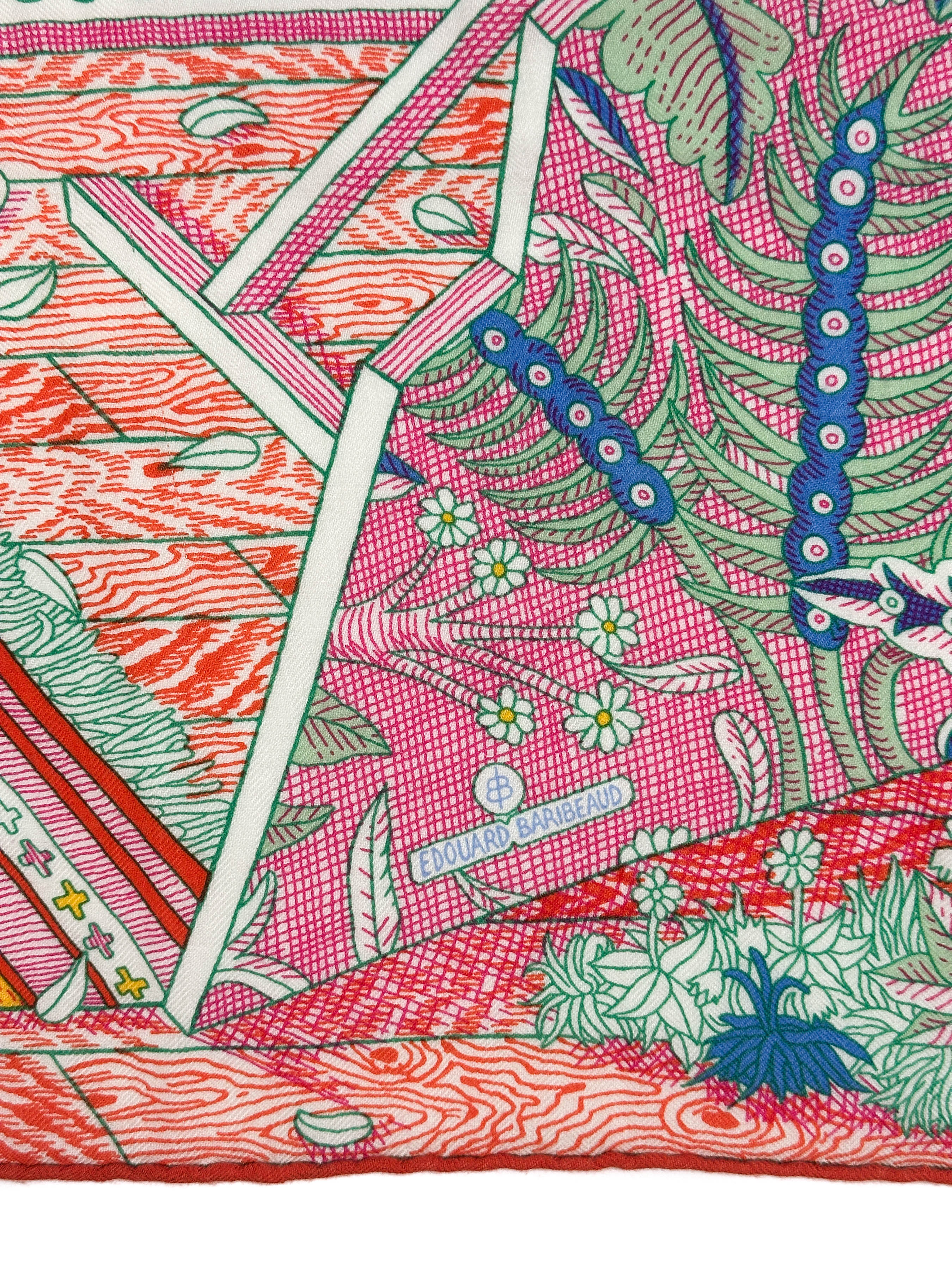 Hermès Acte III, Scène I, La Clairiere Cashmere Silk 140