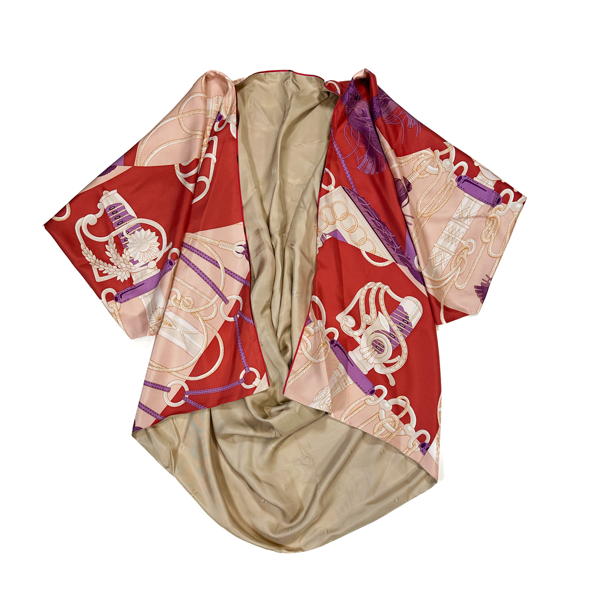 Hermès Petit H Cliquetis Silk Tunic