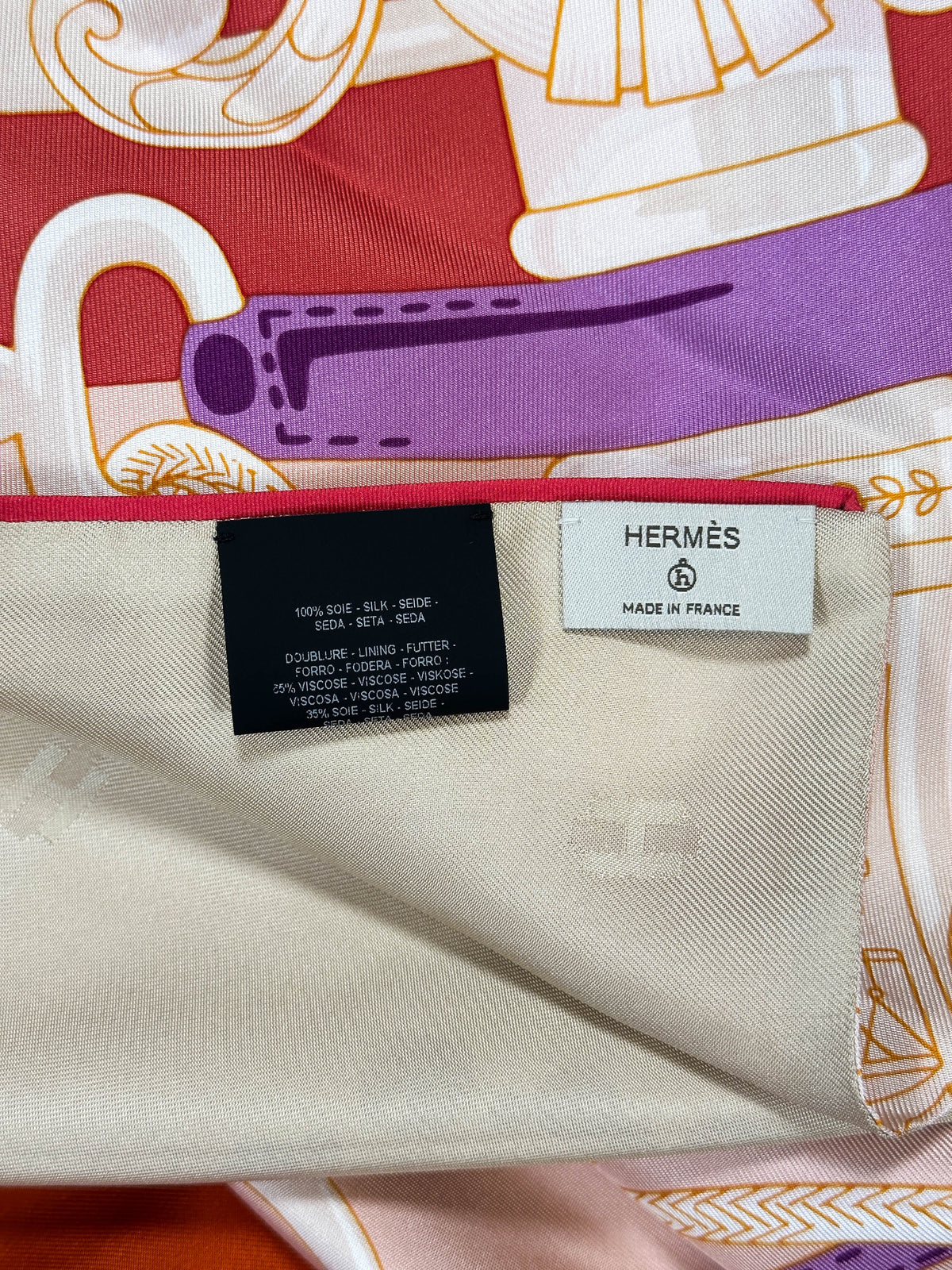 Hermès Petit H Cliquetis Silk Tunic