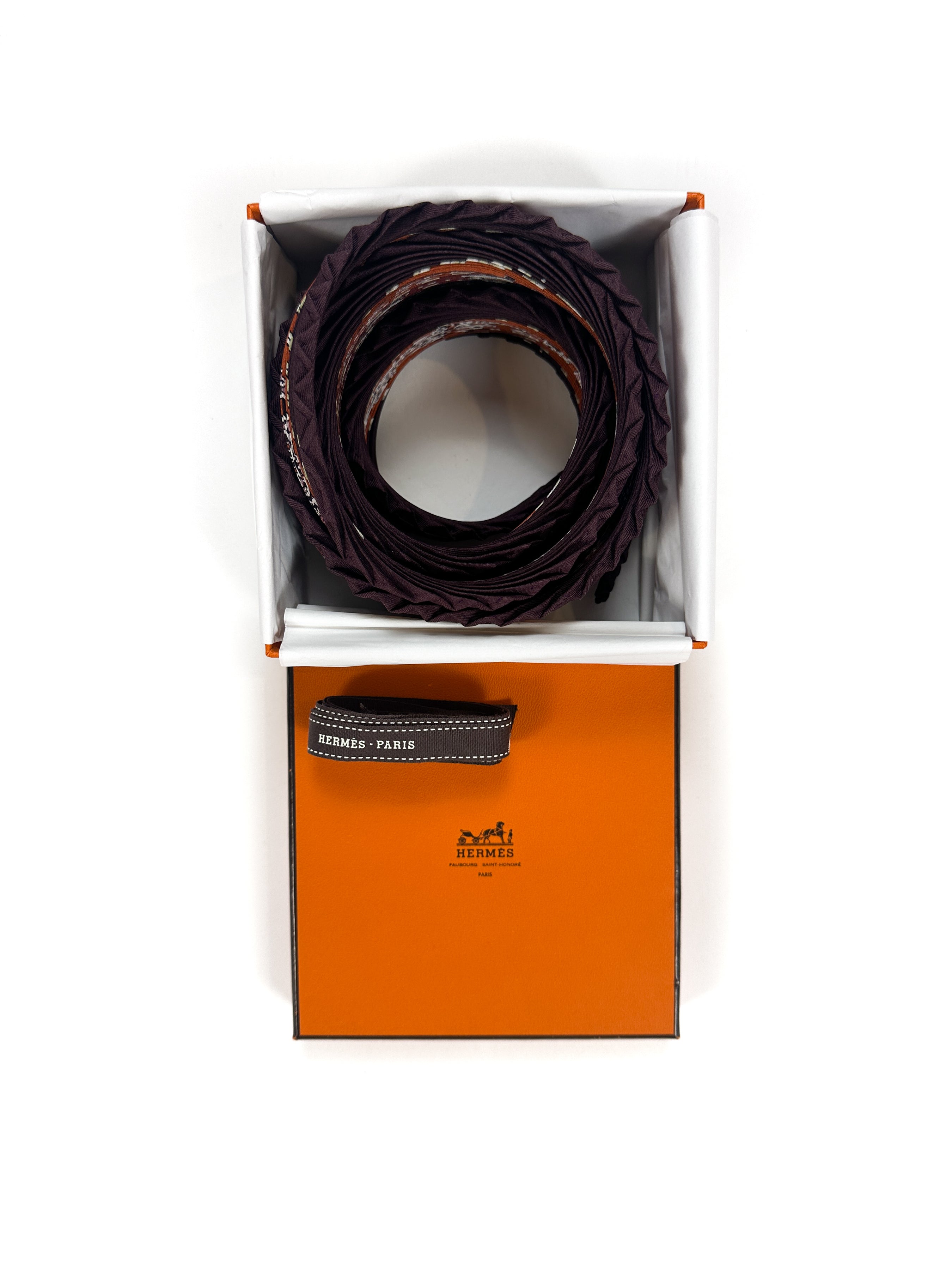 Hermès Libres Comme L'Air Plissé 90