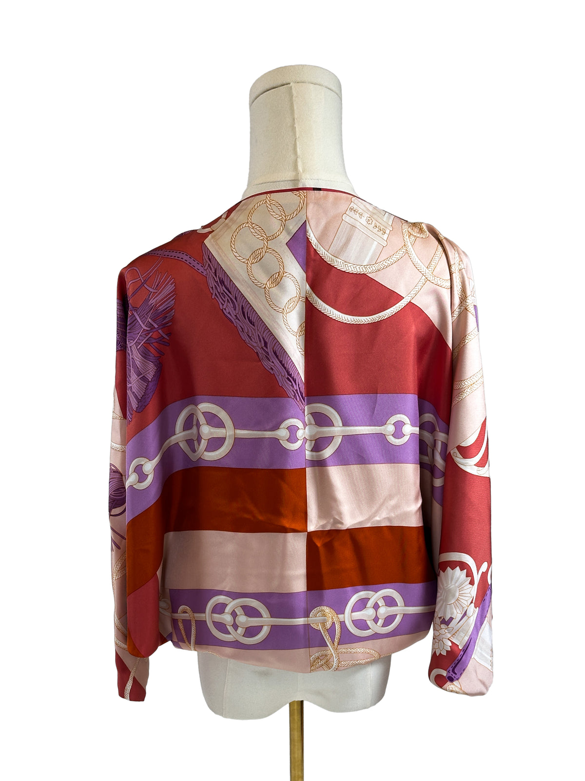 Hermès Petit H Cliquetis Silk Tunic