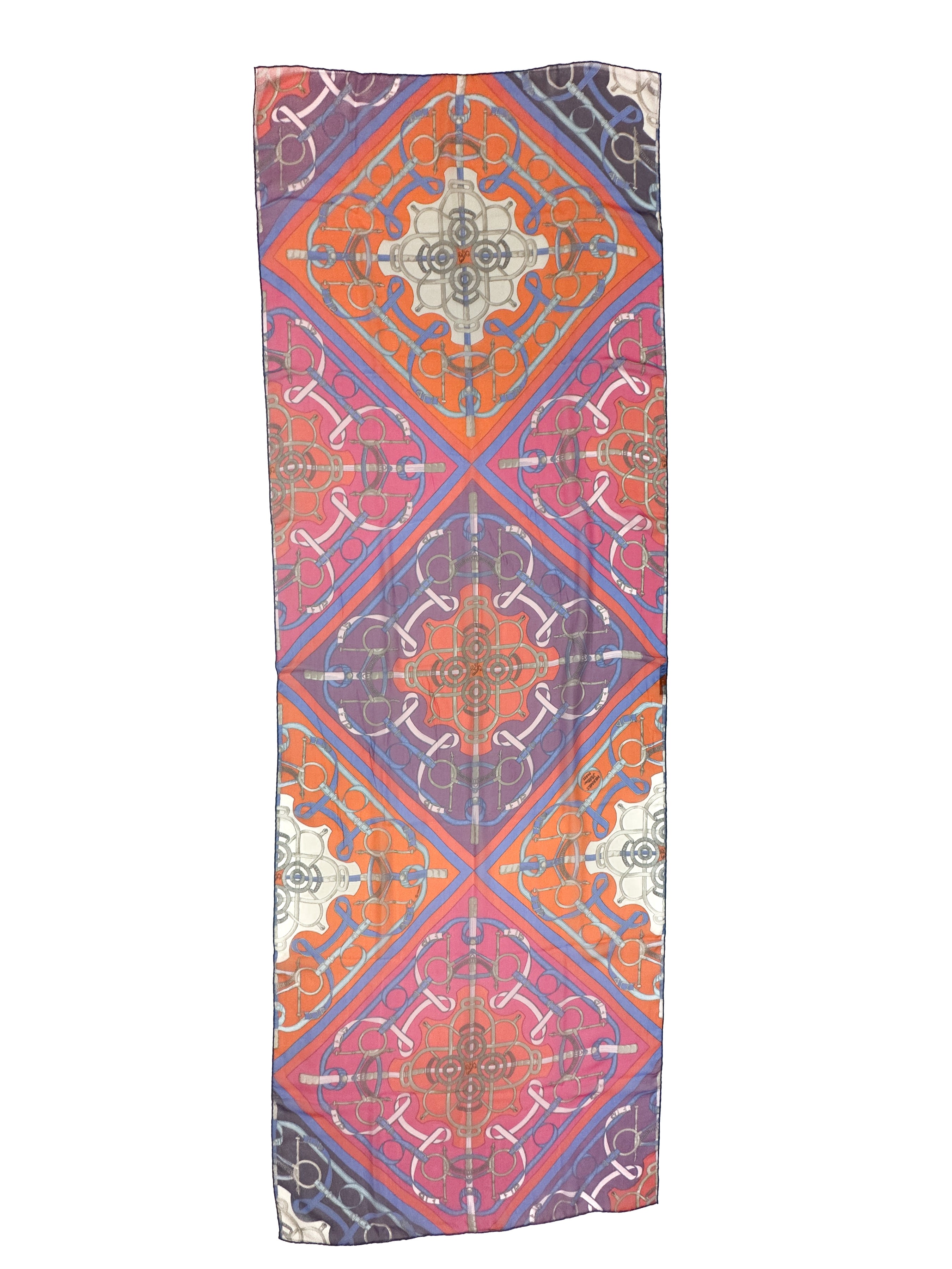 Hermès Eperon d'Or Mousseline Shawl