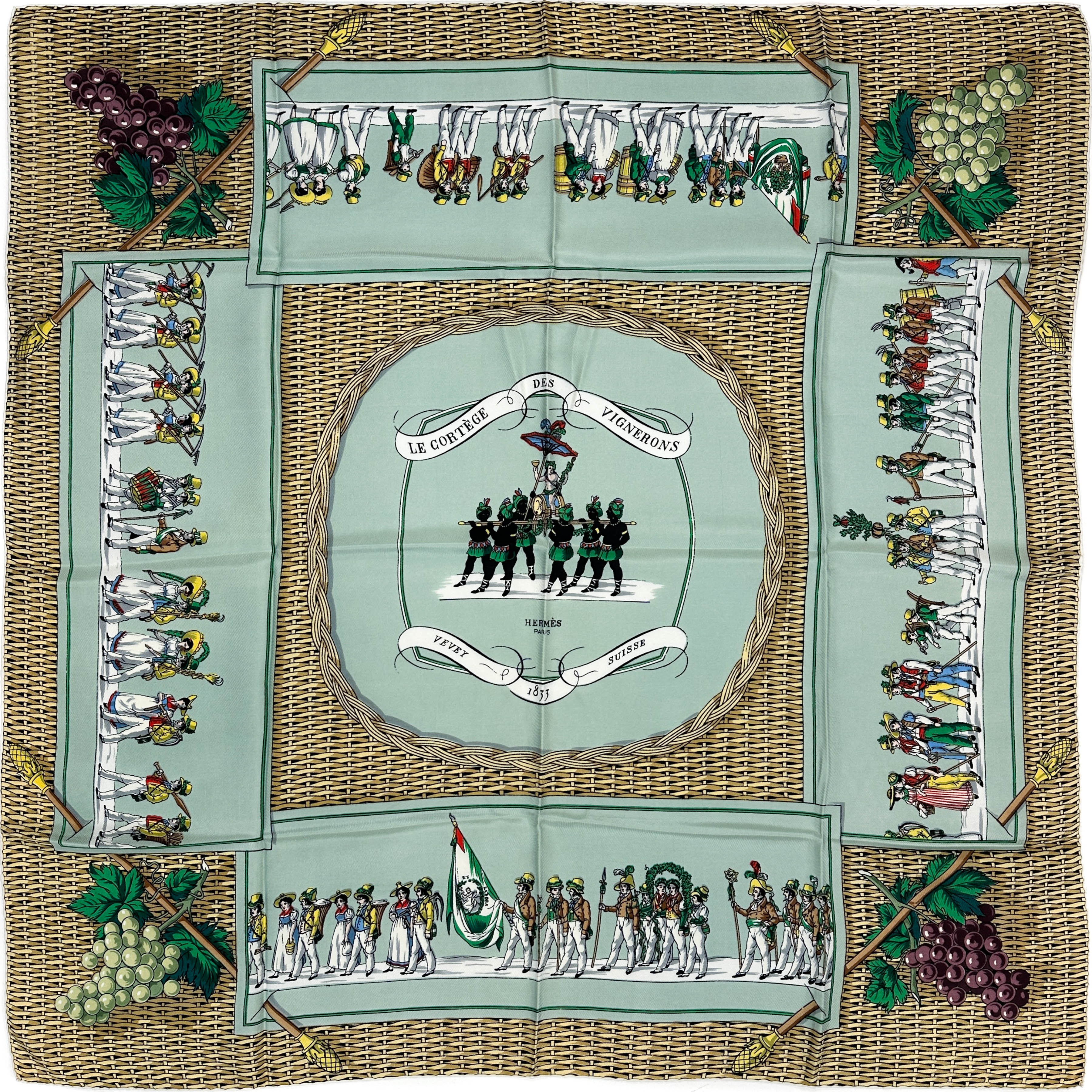 Hermès Le Cortège des Vignerons 90 (c.1952)