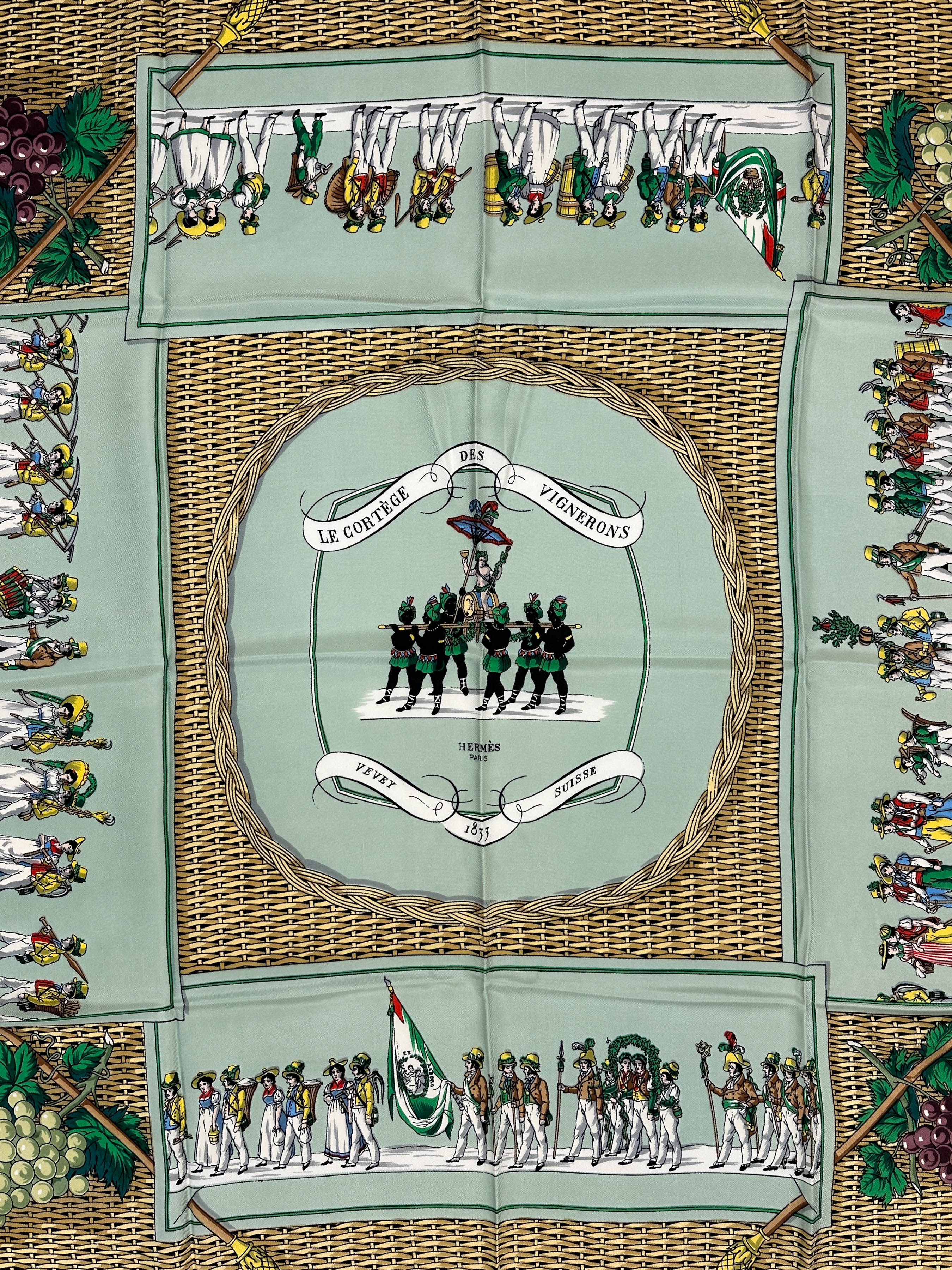 Hermès Le Cortège des Vignerons 90 (c.1952)