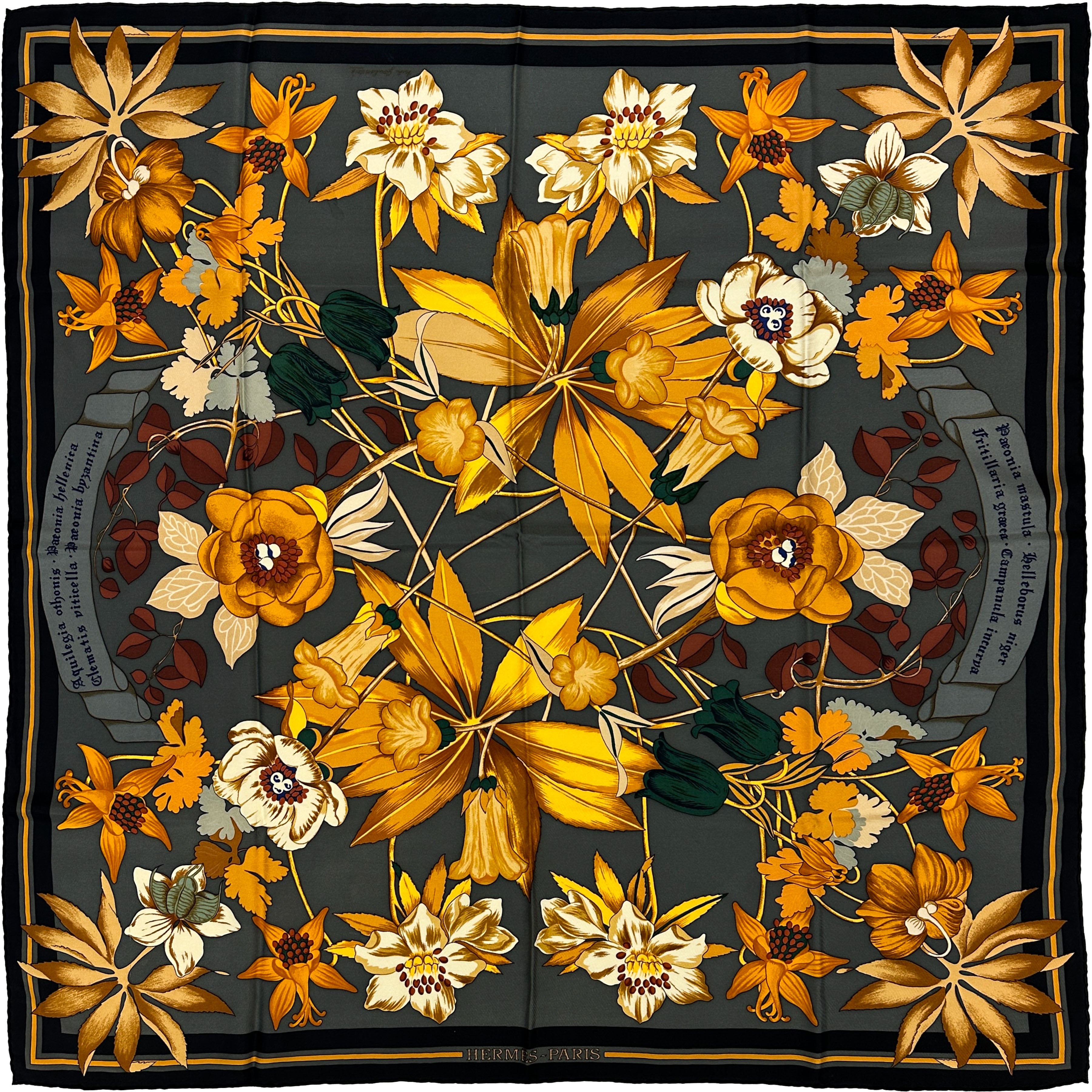 Hermès Fleurs d'Hellade 90