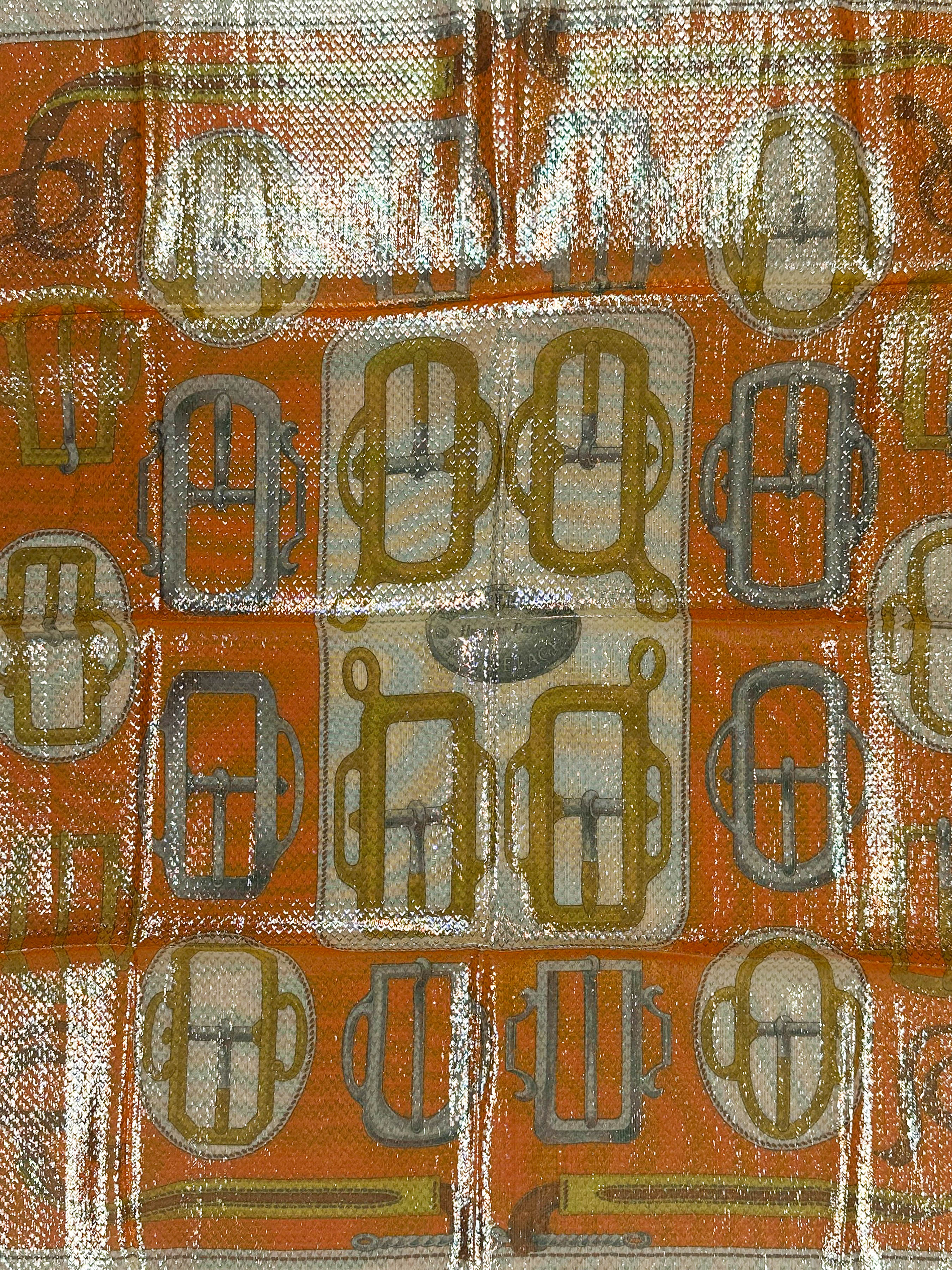Hermès Bouclerie d'Attelage Glitter 70
