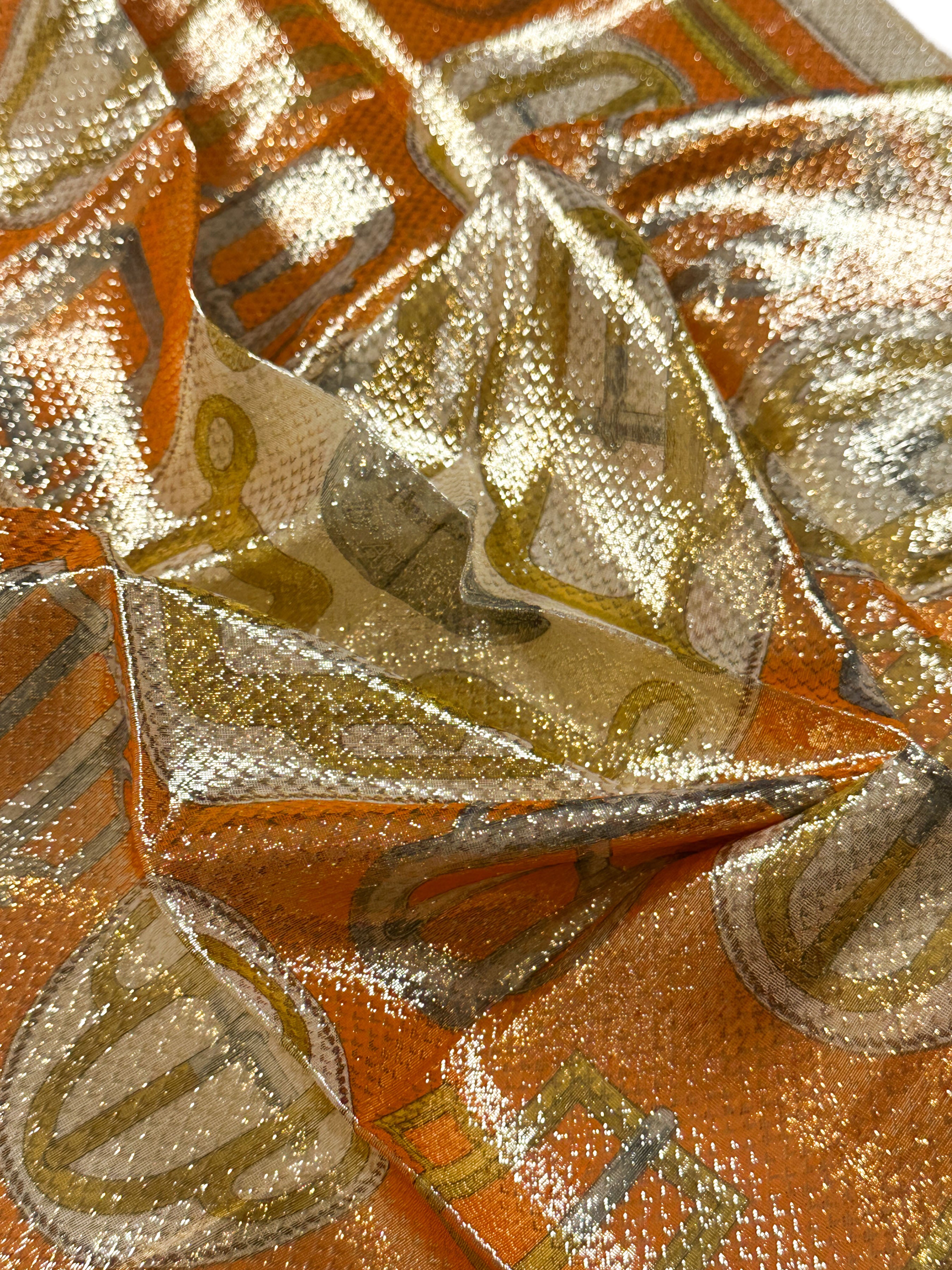 Hermès Bouclerie d'Attelage Glitter 70