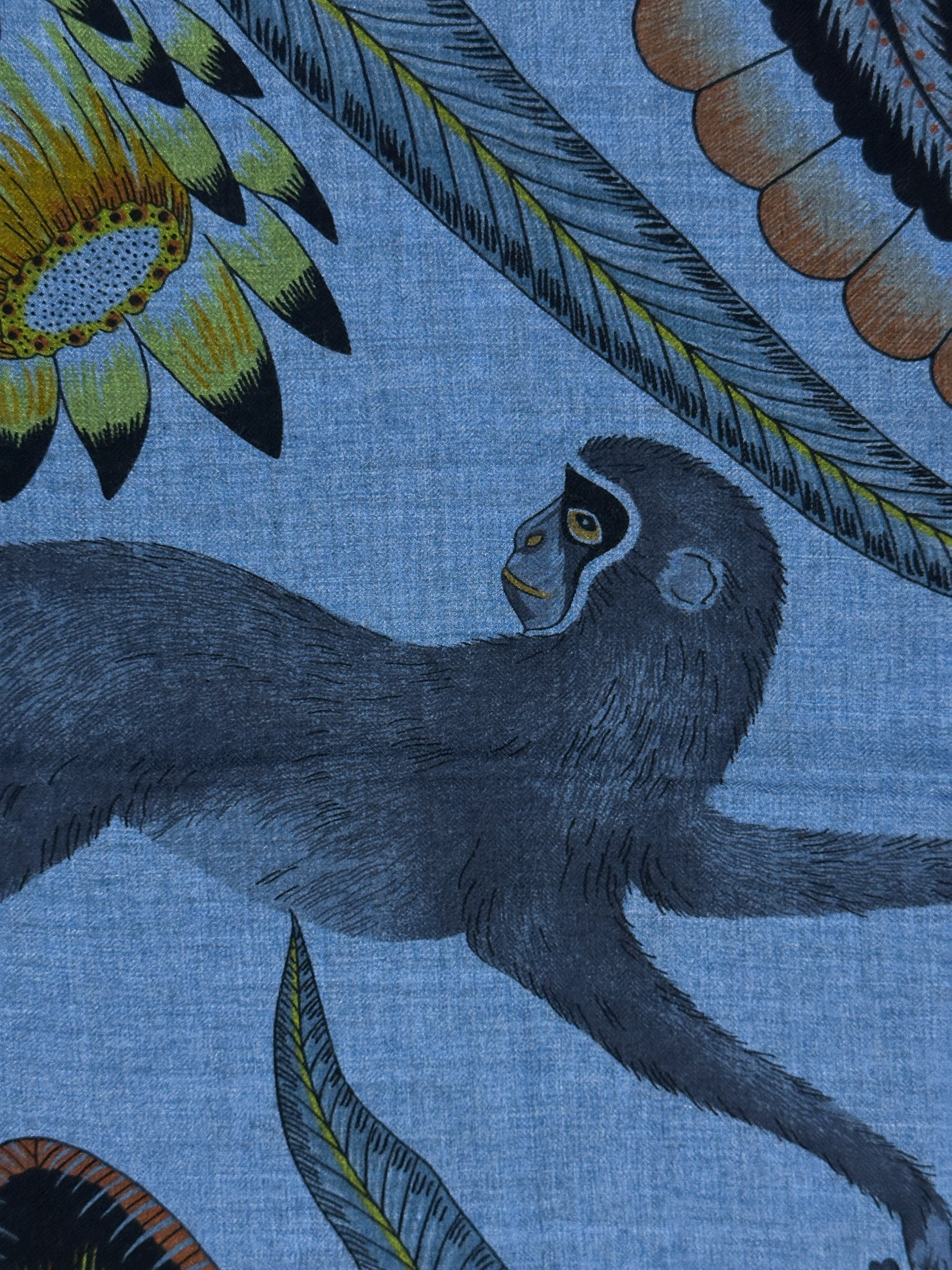 Hermès The Savana Dance Cashmere Silk 140