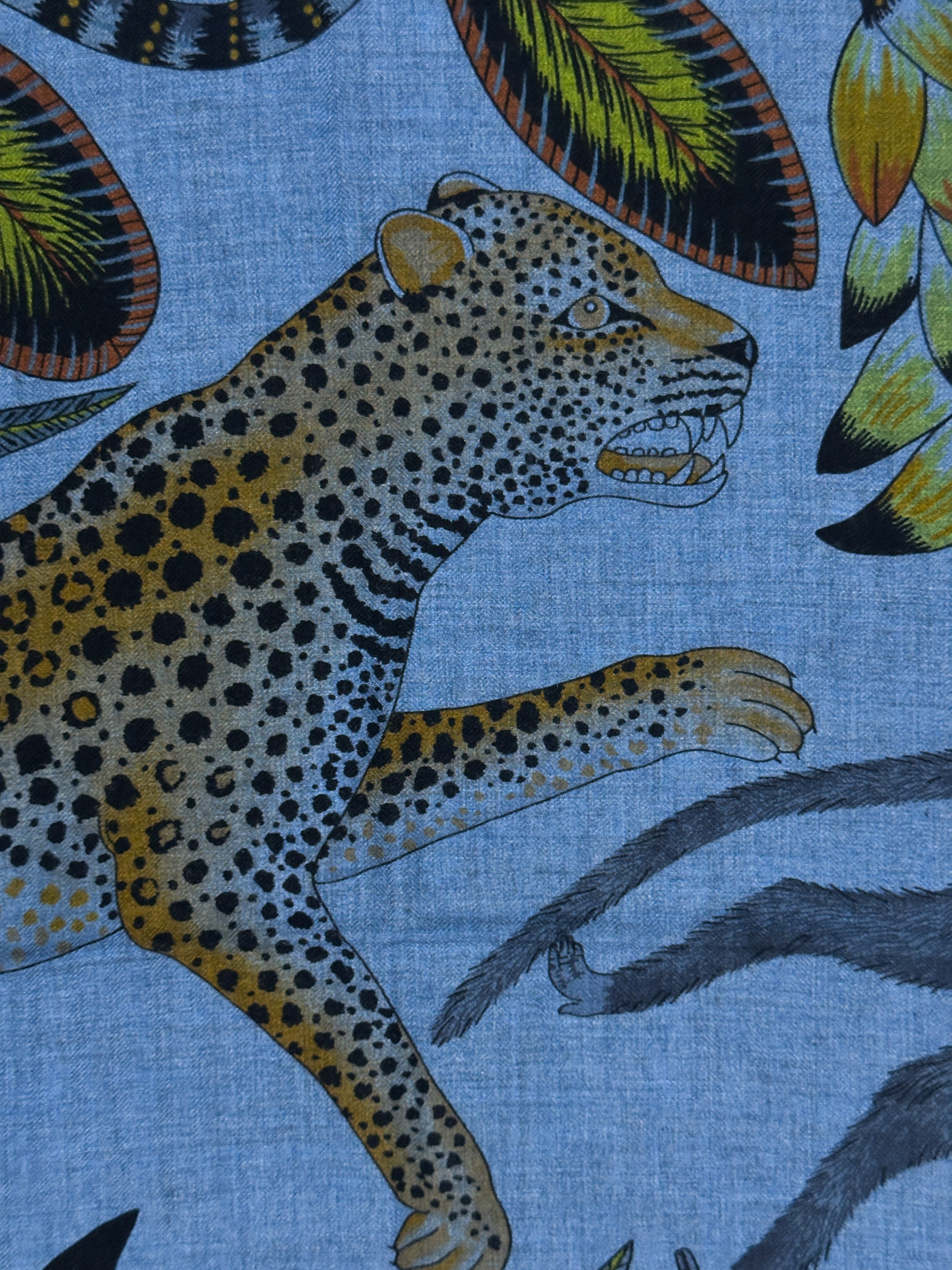 Hermès The Savana Dance Cashmere Silk 140