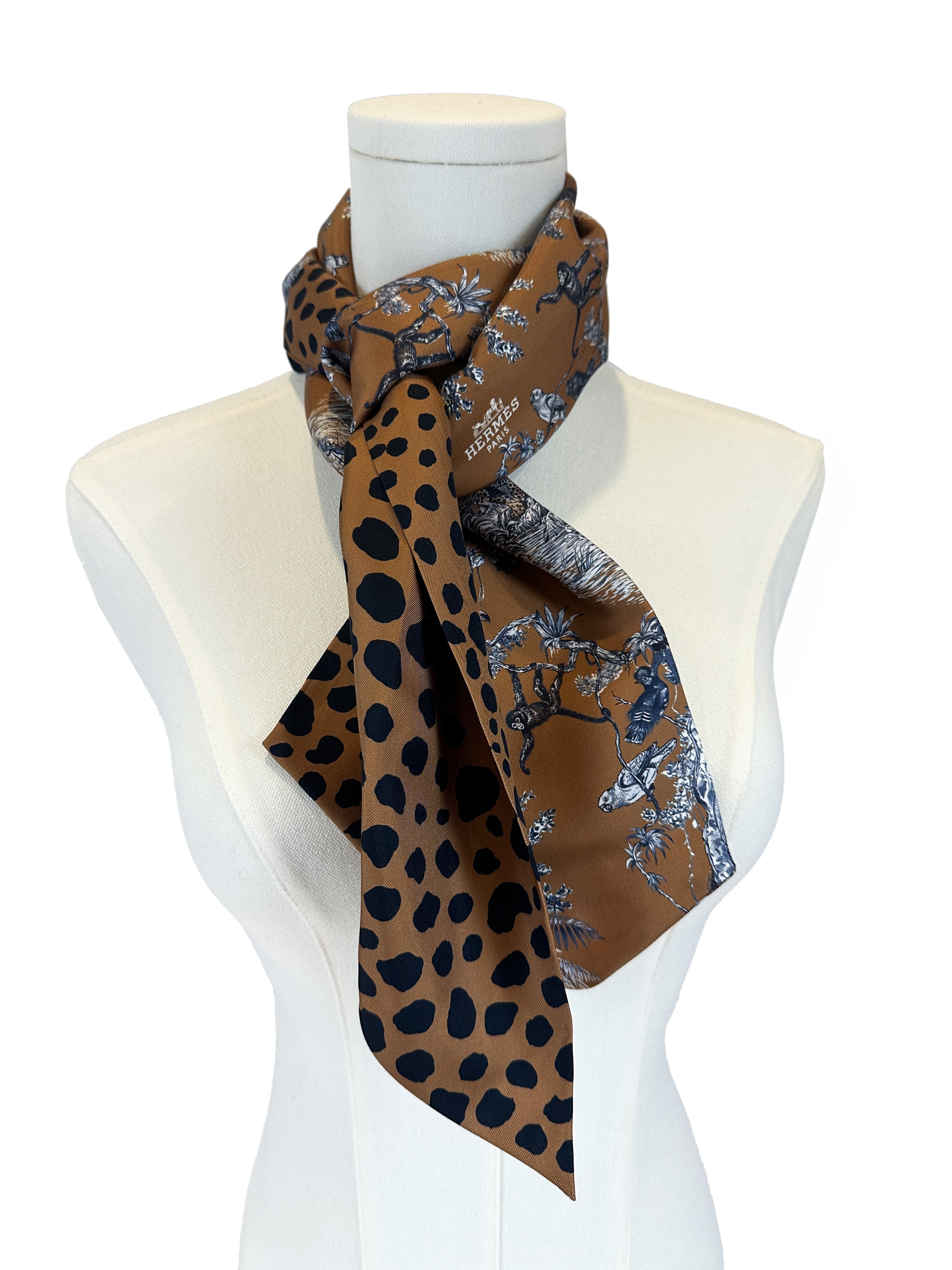 Hermès Équateur Maxi Twilly Cut