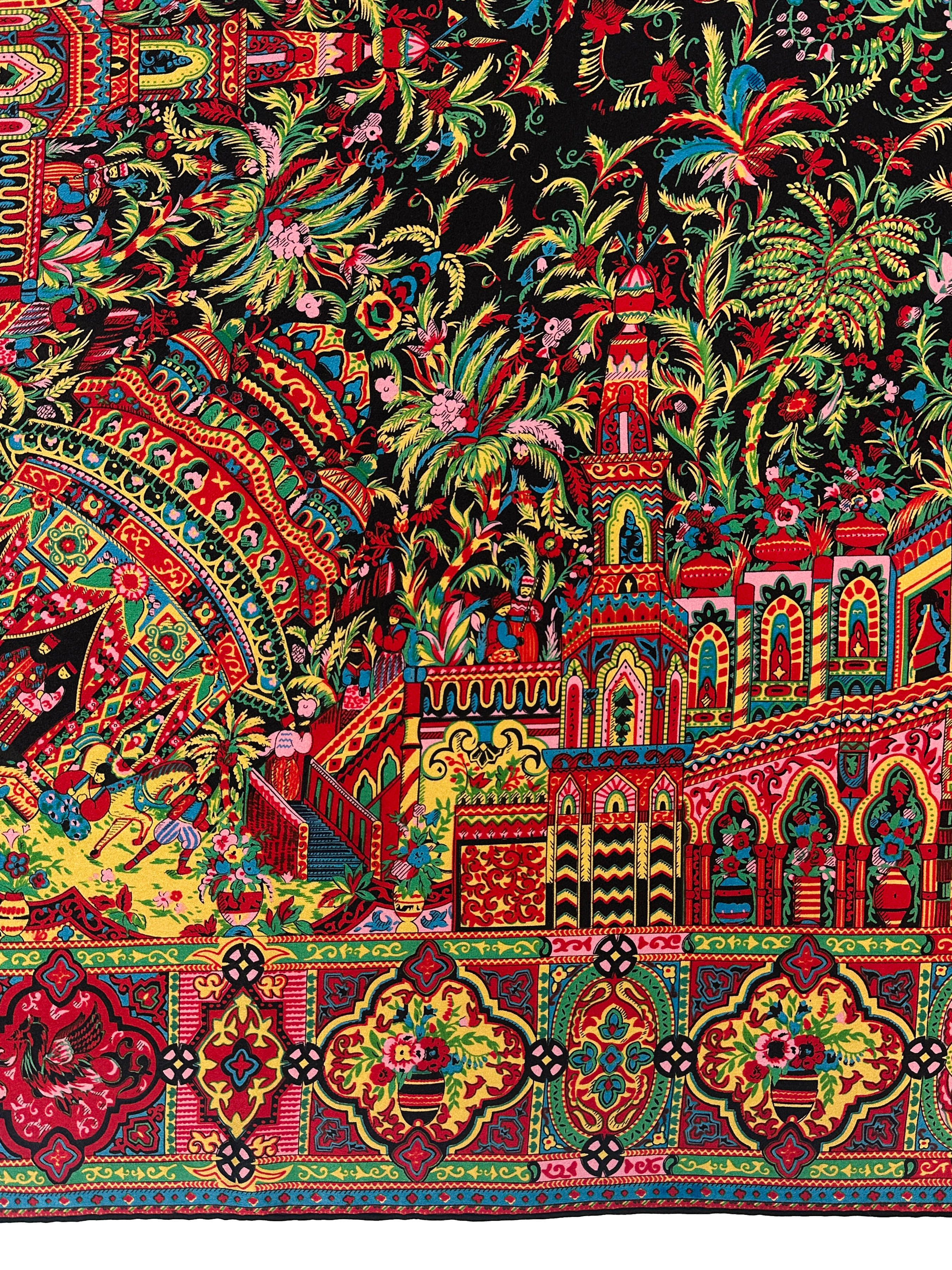 Hermès Persian Paisley Silk 130