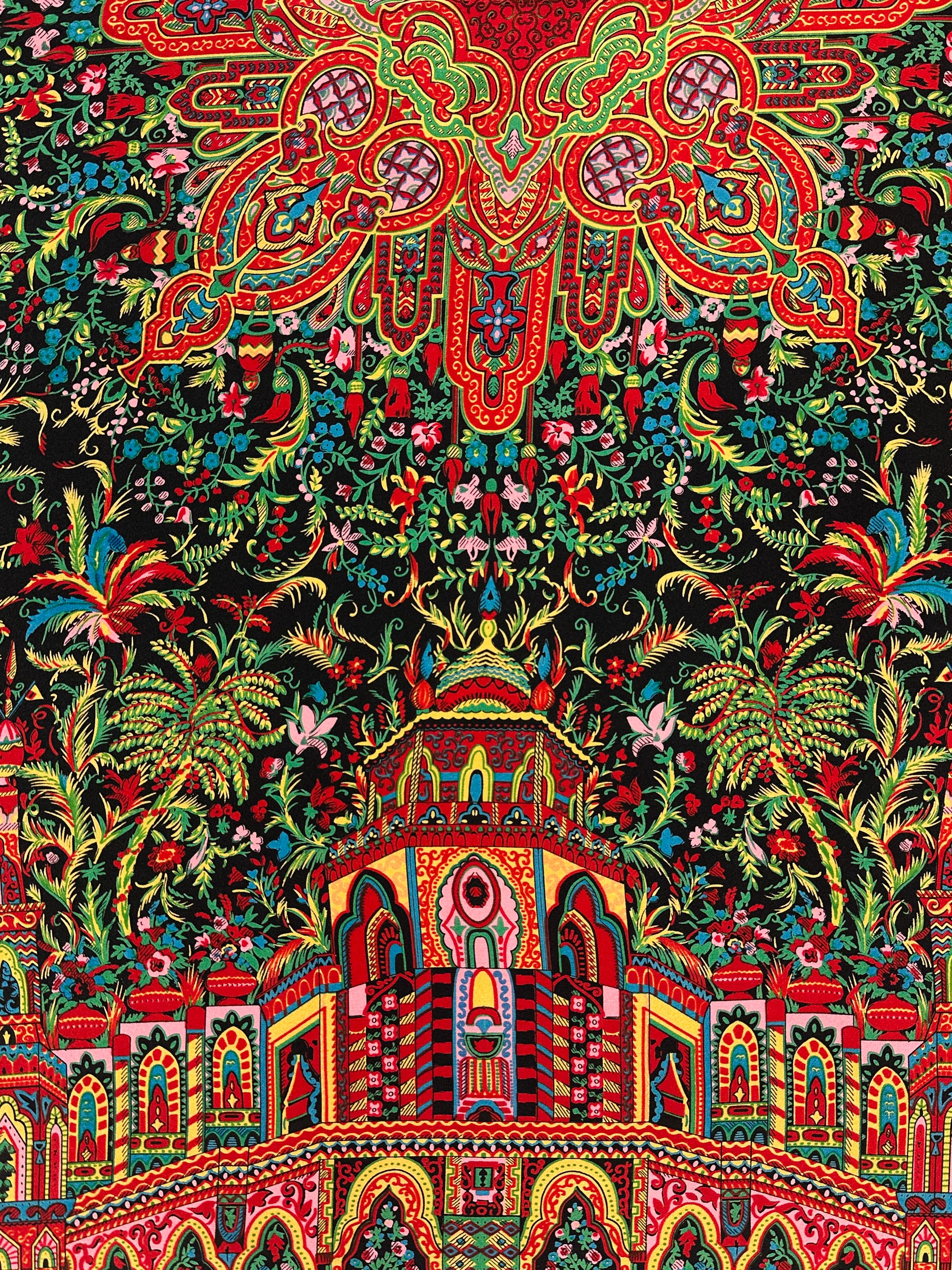 Hermès Persian Paisley Silk 130