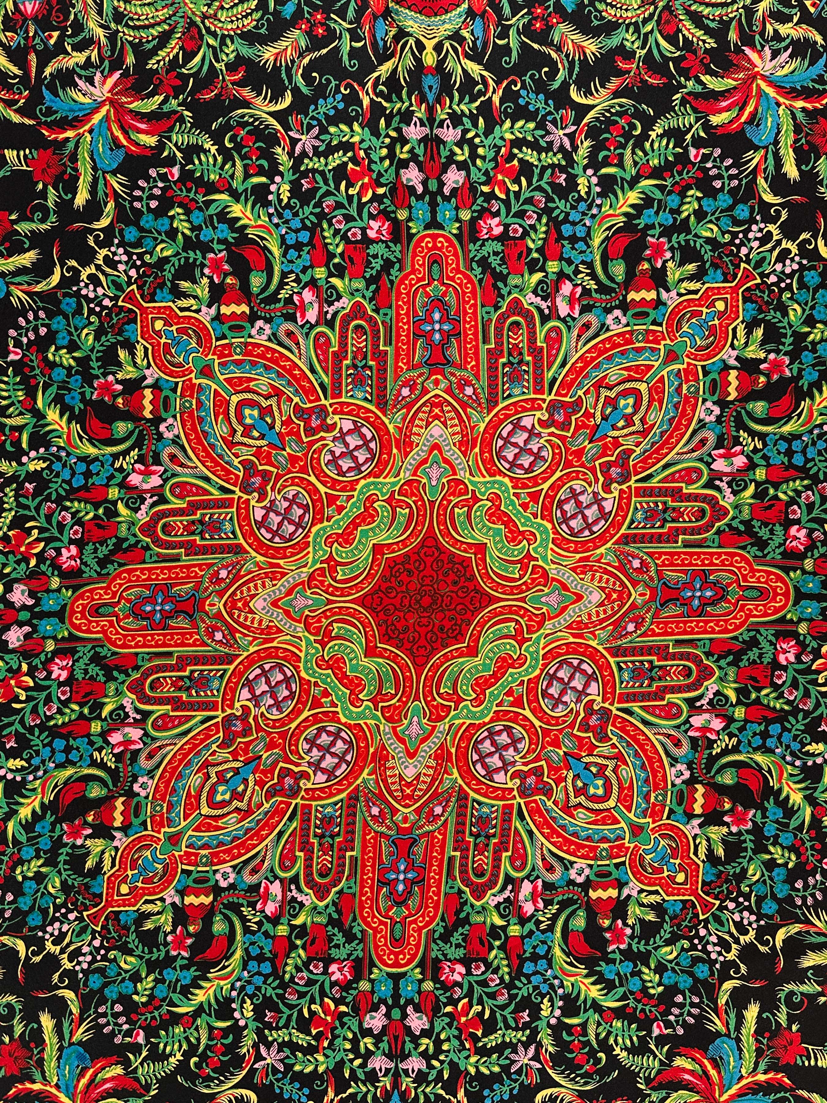 Hermès Persian Paisley Silk 130