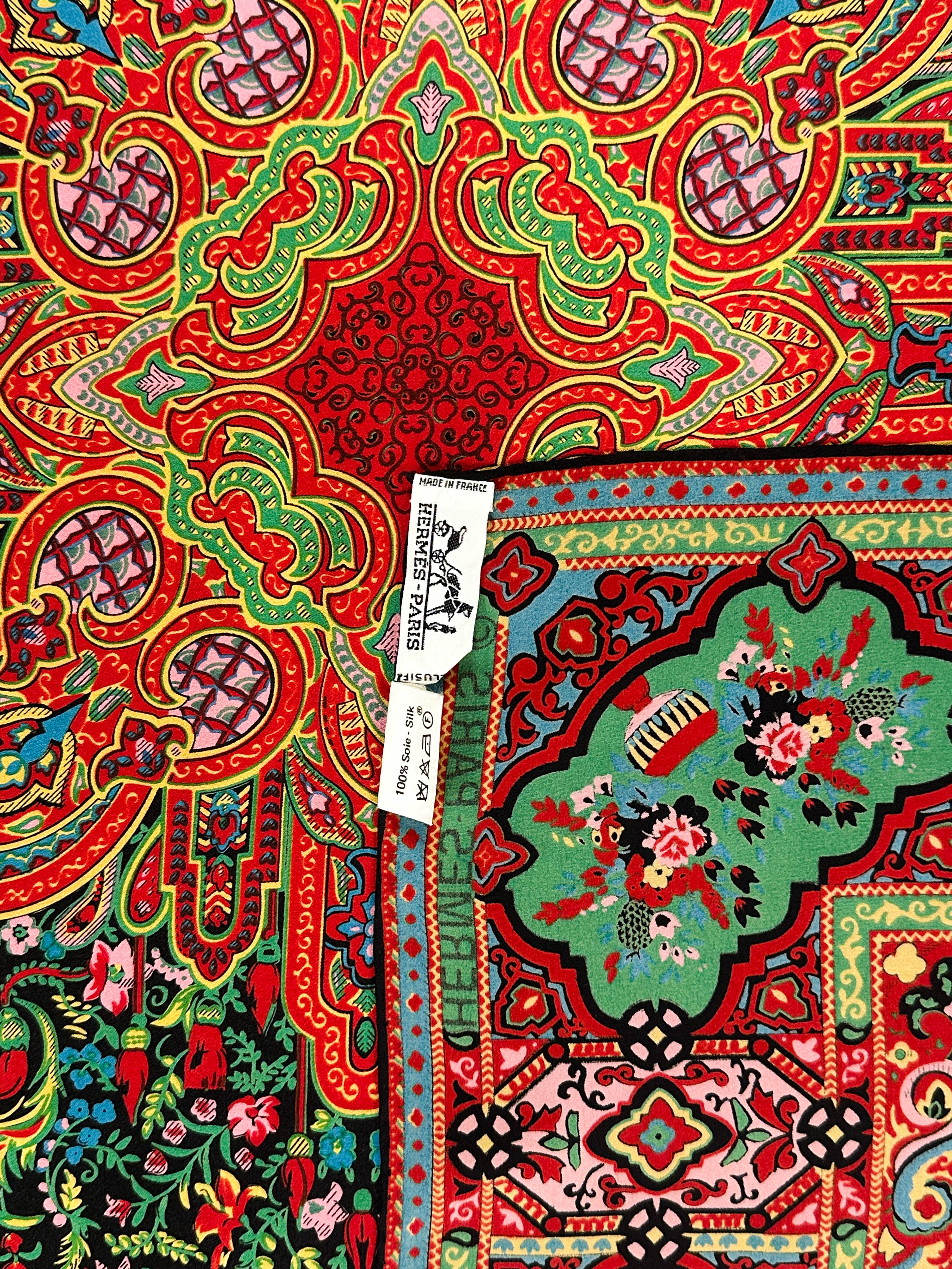 Hermès Persian Paisley Silk 130