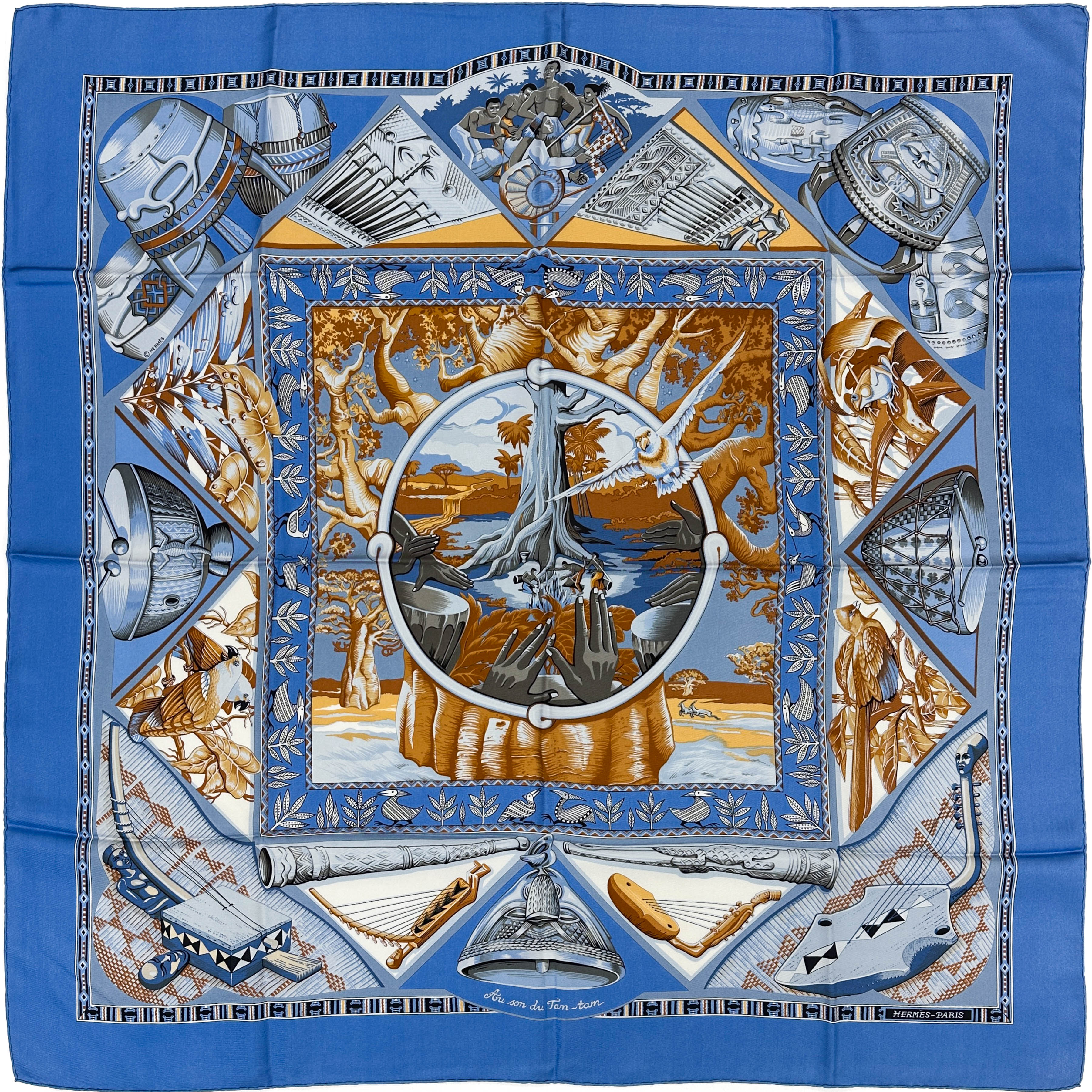 Hermès Au Son des Tam-Tam 90