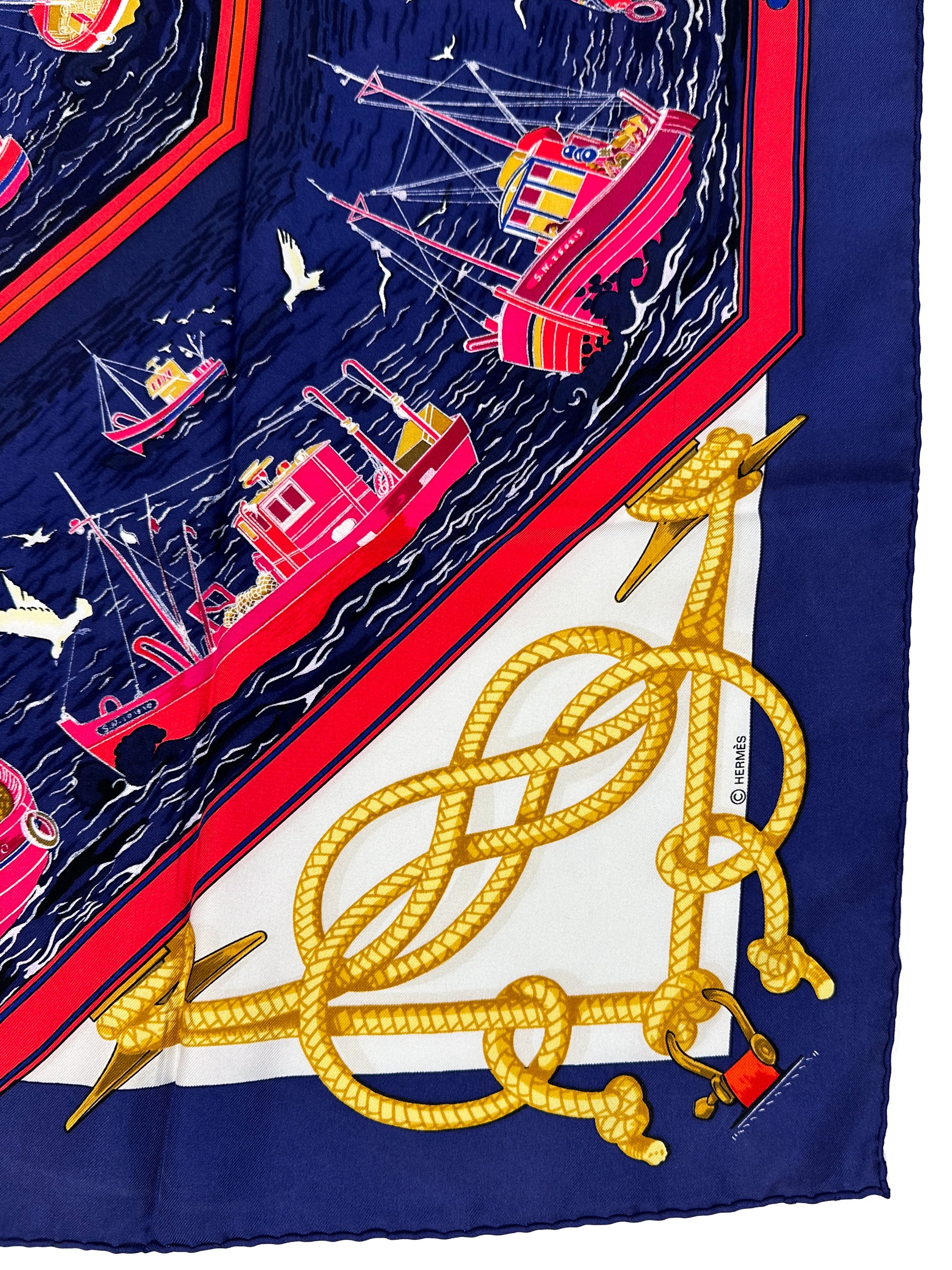 Hermès Retour de Pêche 90