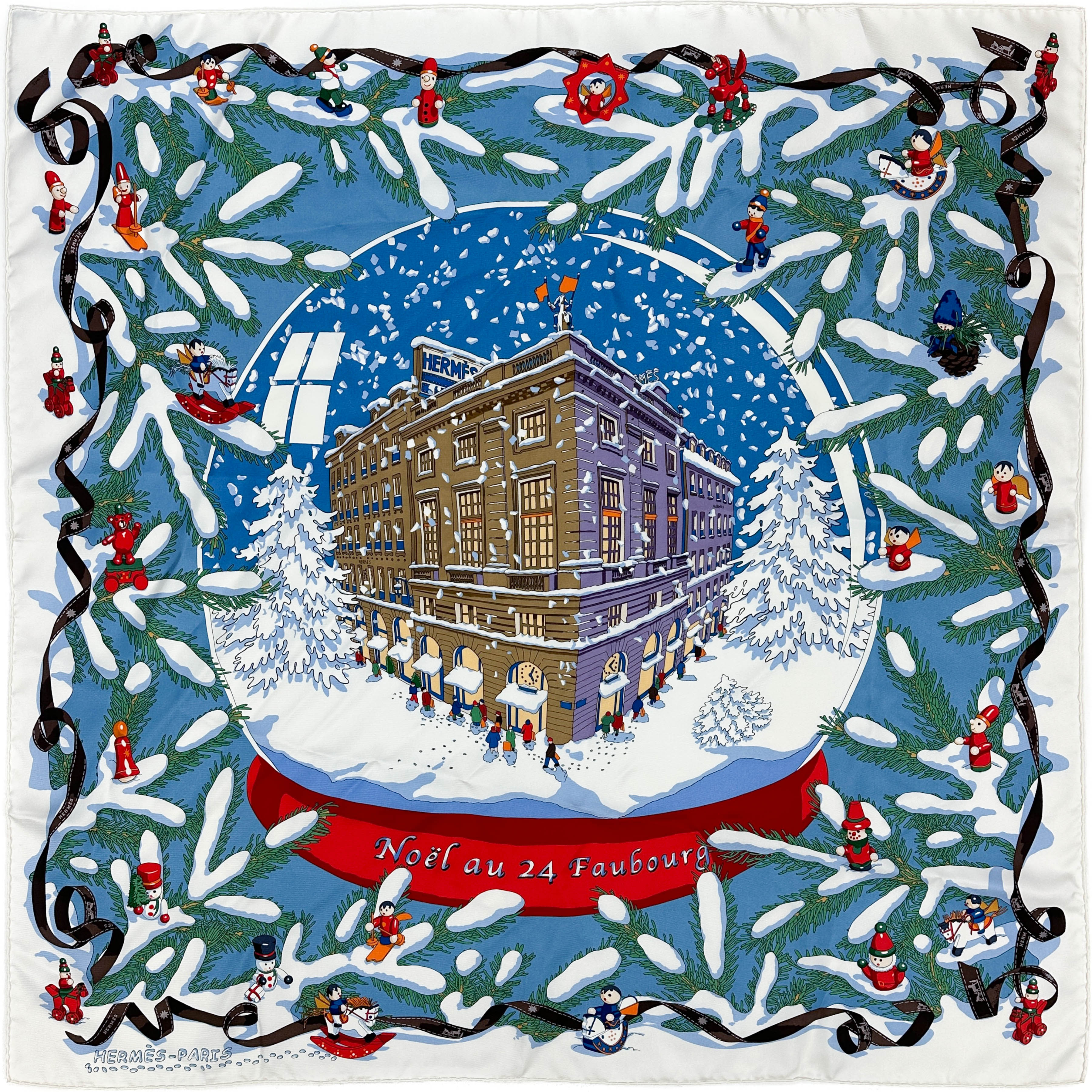 Hermès Noël au 24 Faubourg 90