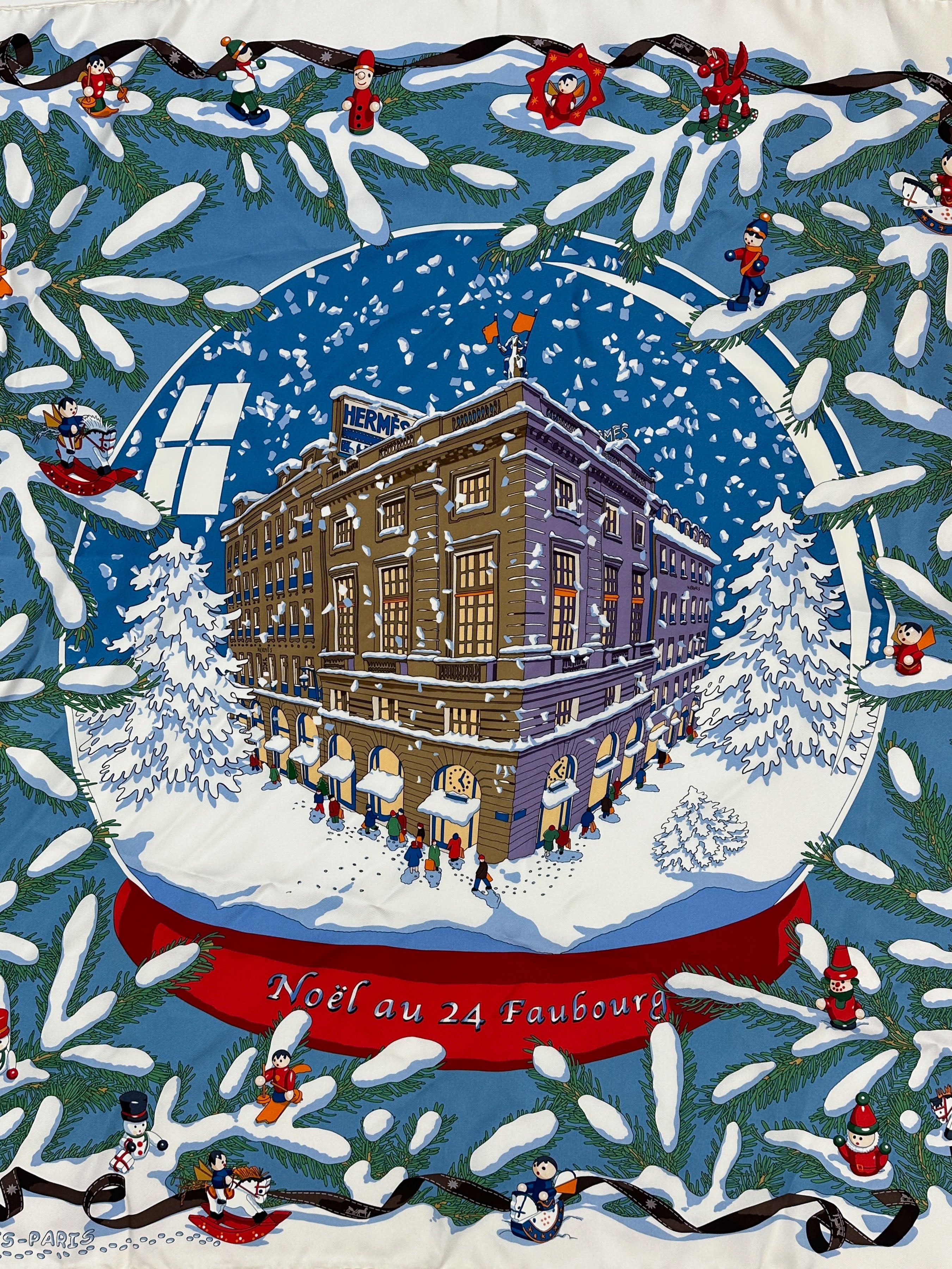 Hermès Noël au 24 Faubourg 90