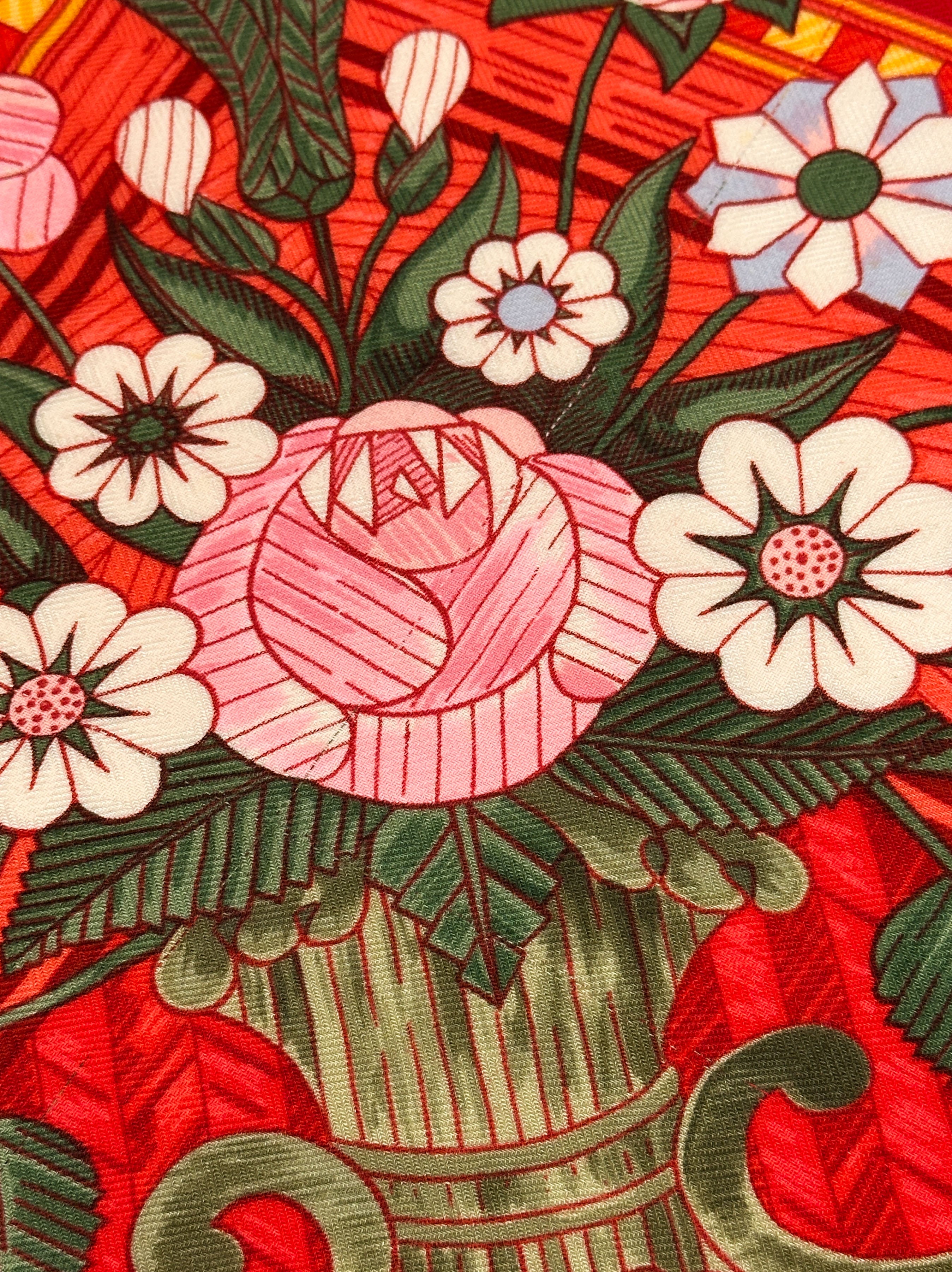 Hermès Jeux de Paille Cashmere Silk 140