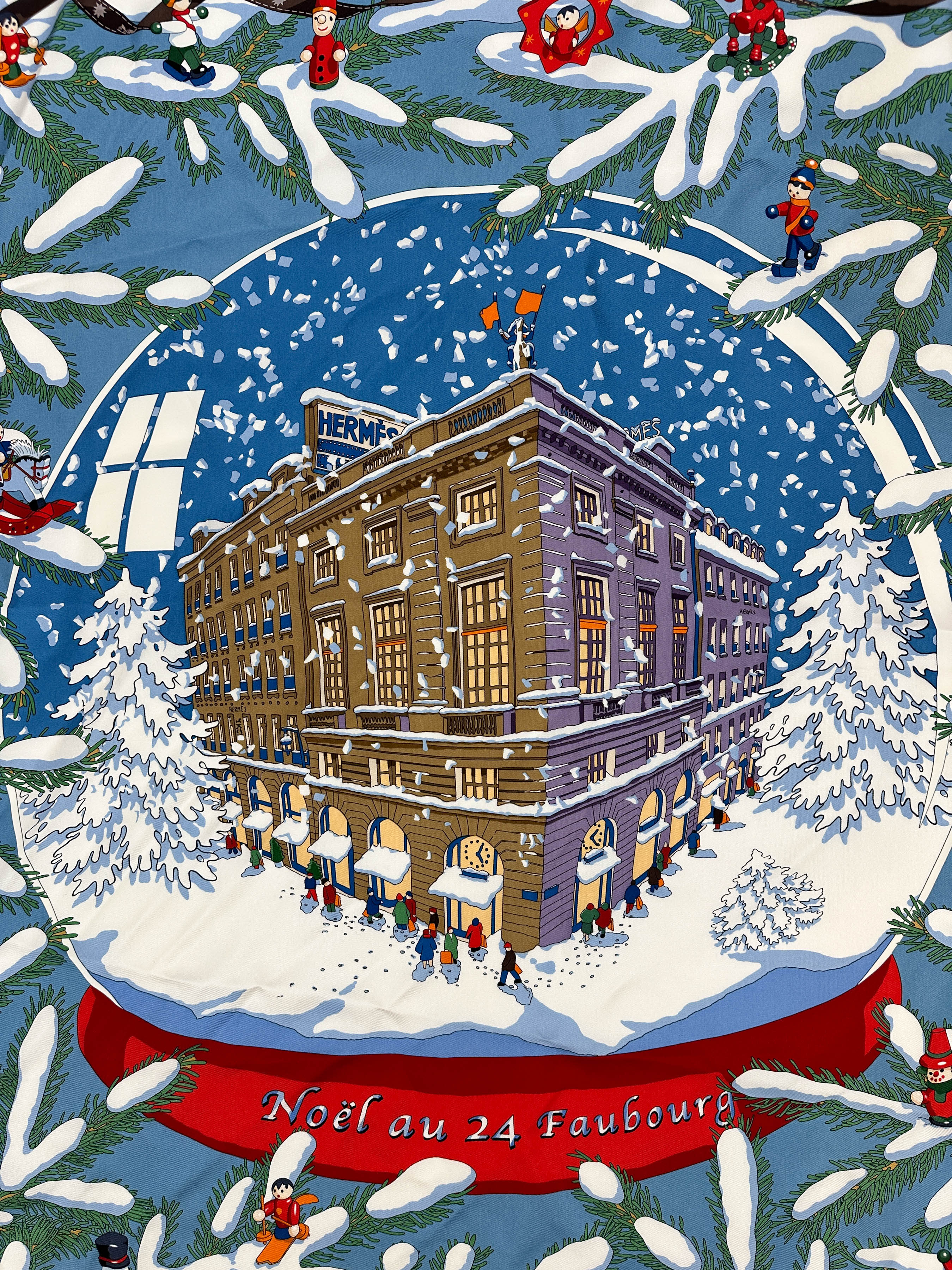 Hermès Noël au 24 Faubourg 90