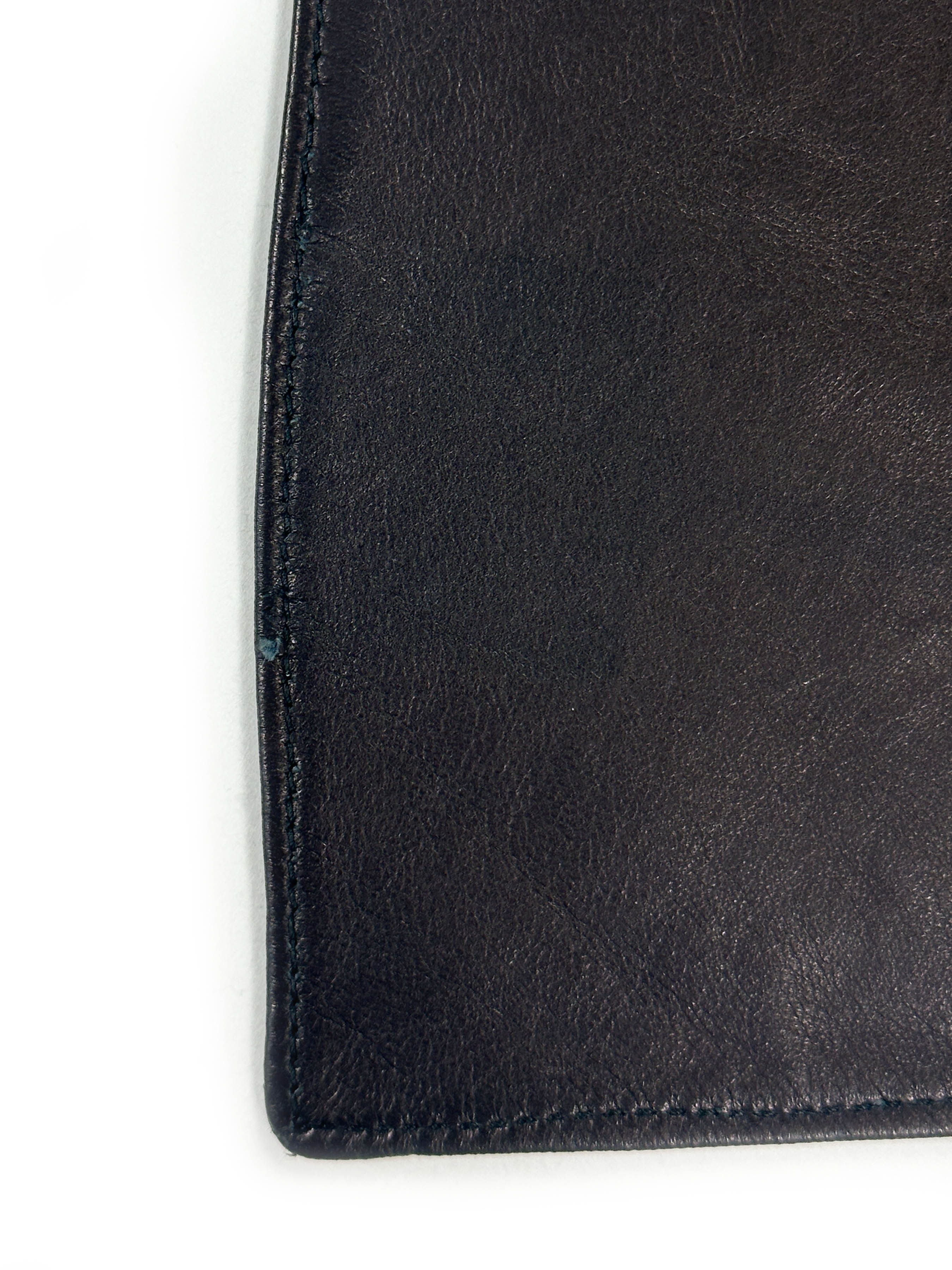 Hermès Col Fichu Leather Triangle
