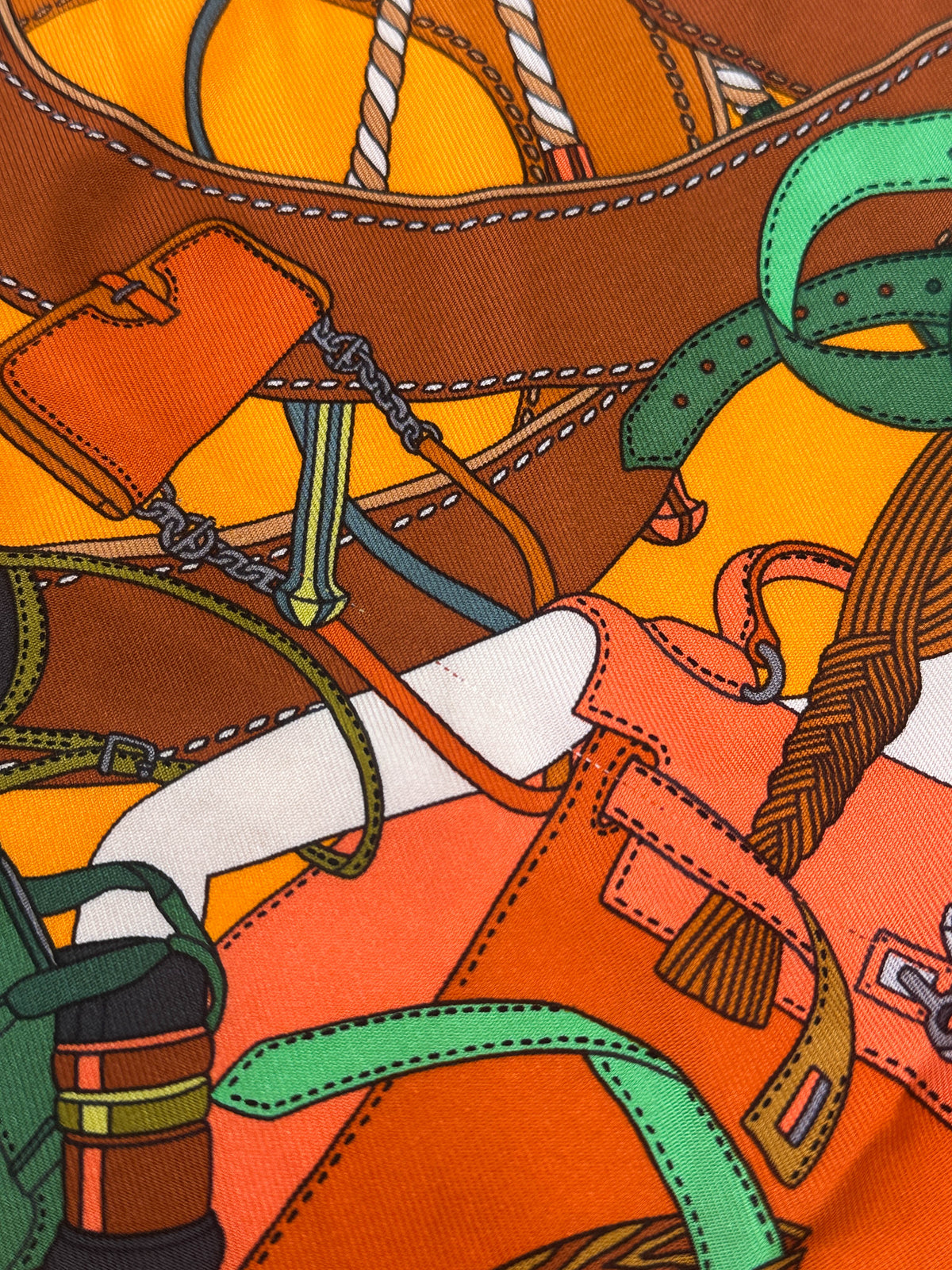 Hermès Madame Cuir 45
