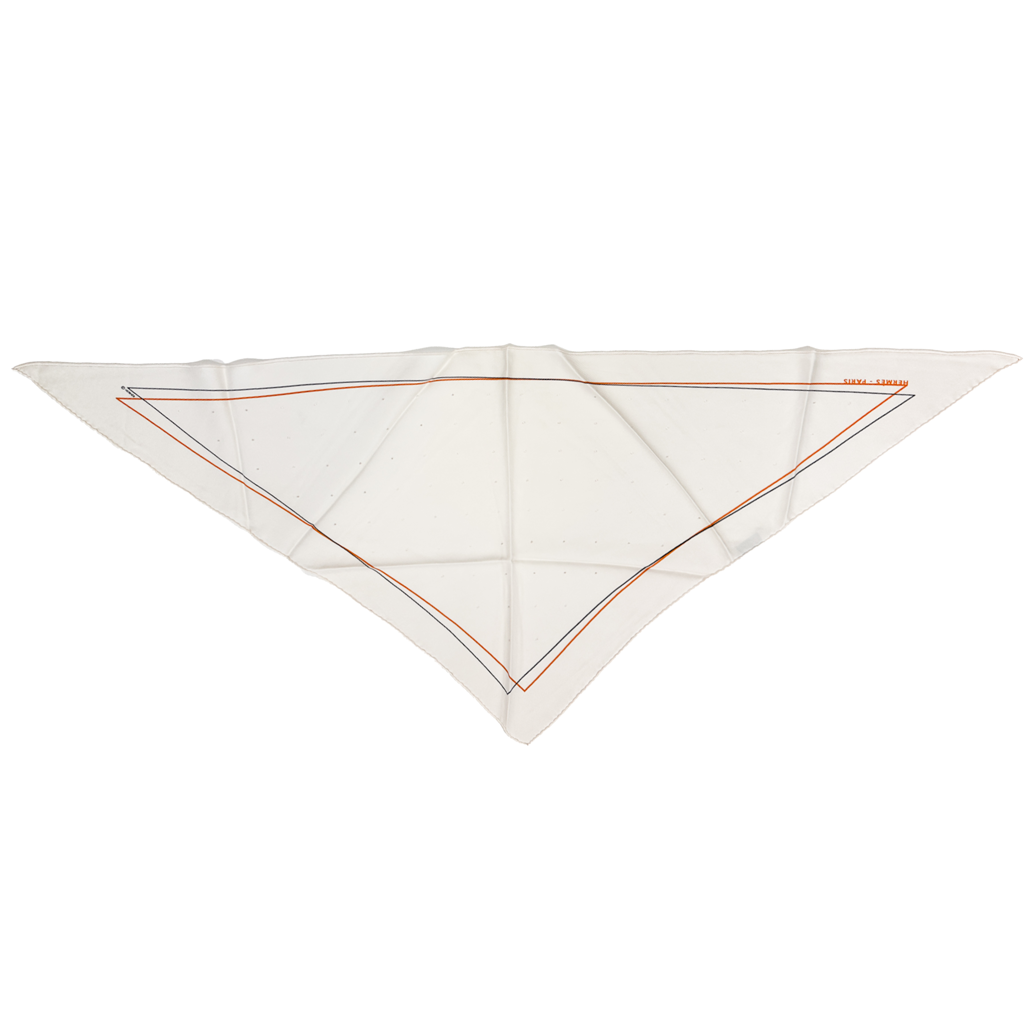 Hermès Pointu Trou de Mémoire  Perforated Triangle