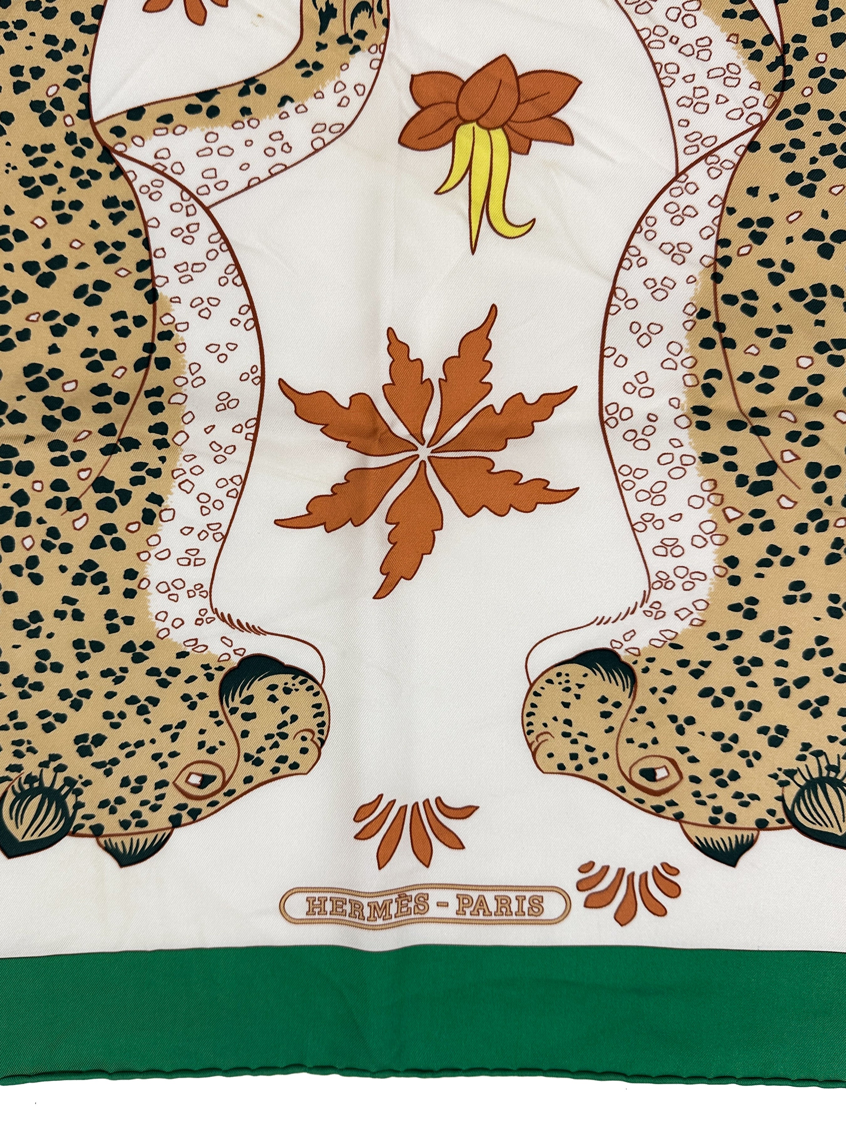 Hermès Les Leopards 90